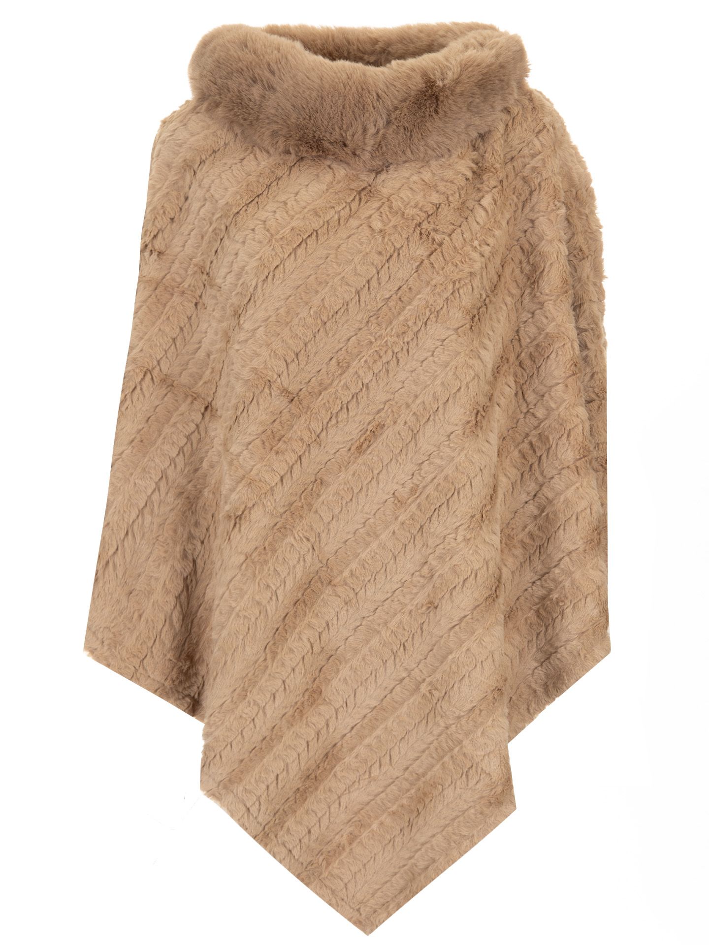 Schijvens mode Poncho Pien Taupe 00080284-5510