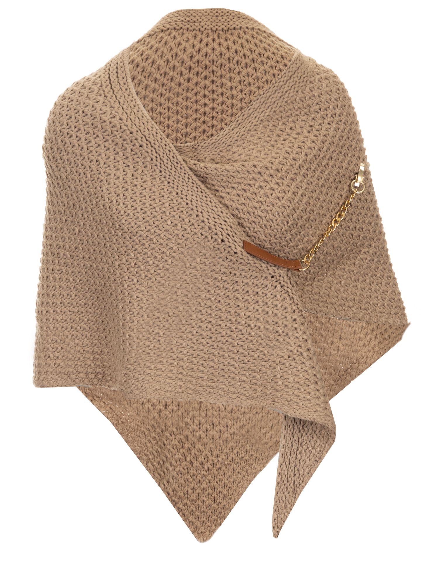 Schijvens mode Omslagdoek Veerle Beige 2900074941019