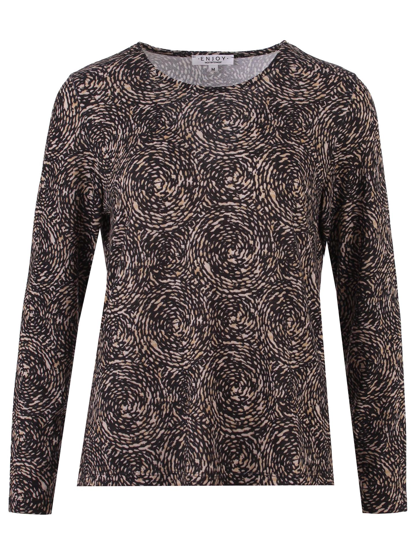 Enjoy Womenswear Shirt Mieke Zwart 00080307-7500