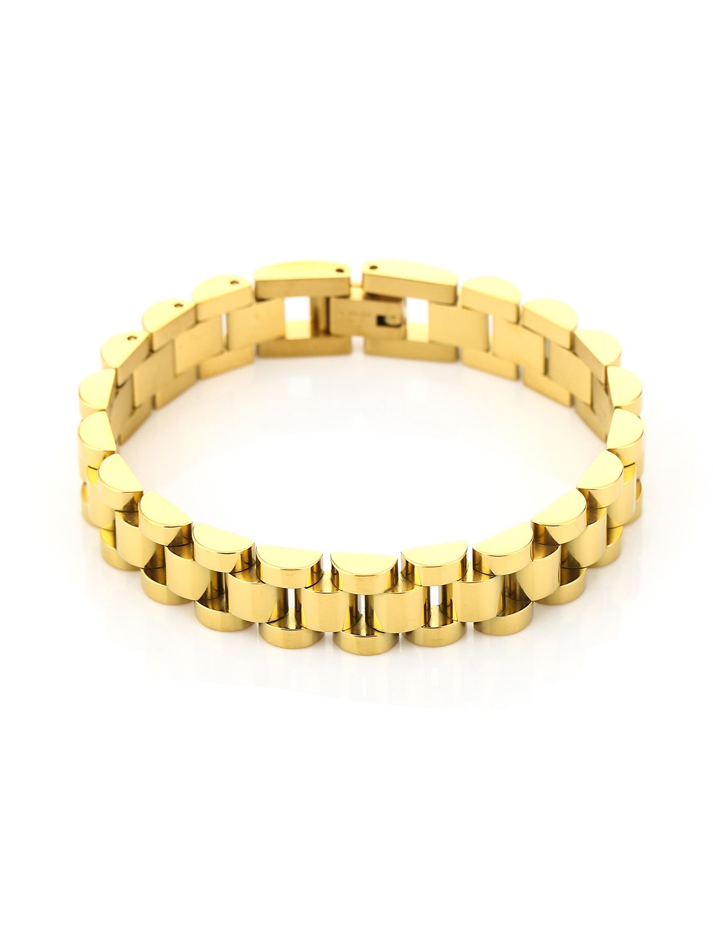 Schijvens mode Armband Bo Goud 00080338-2400