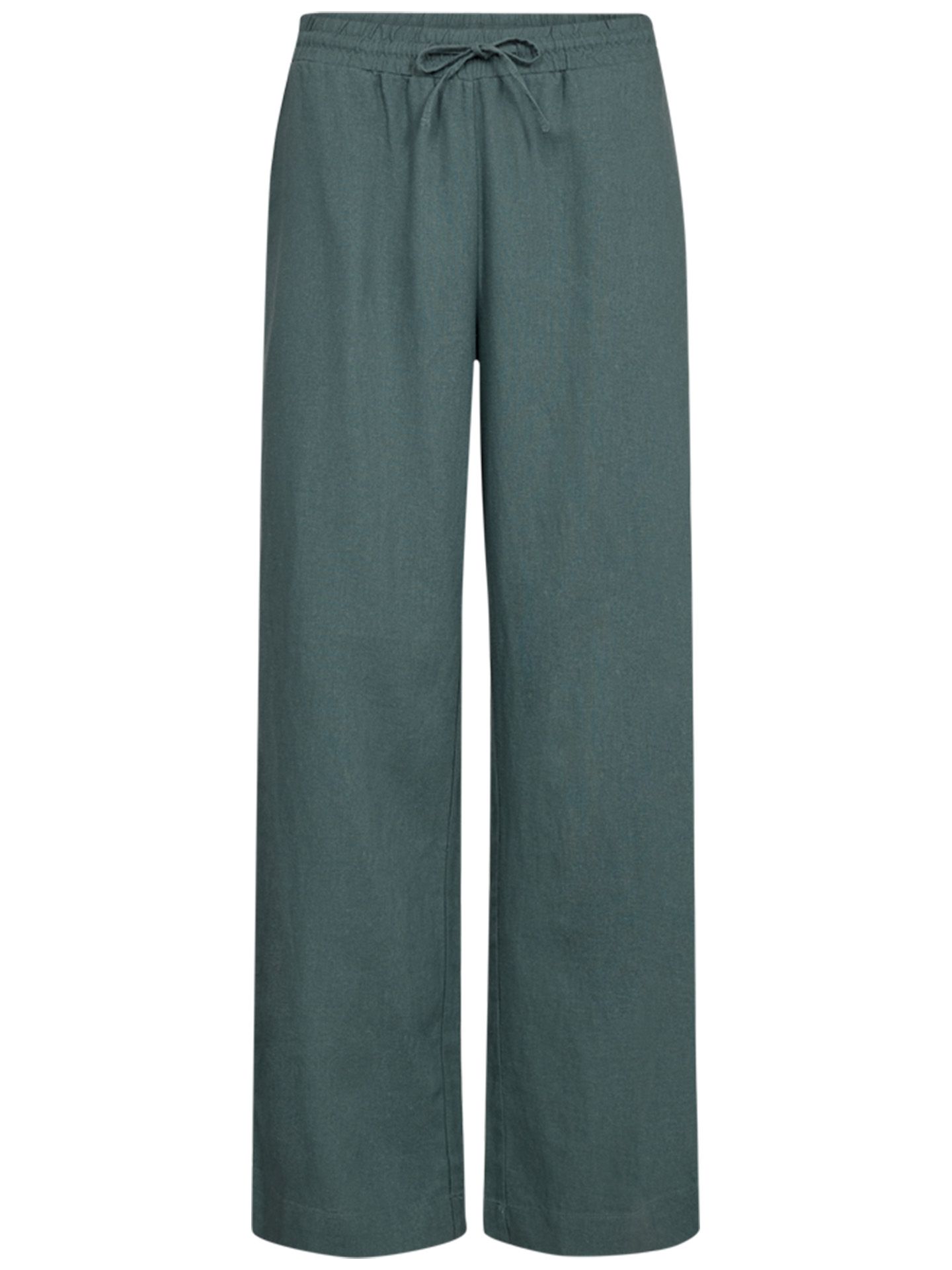 Freequent Wide Leg Broek Lava Full Length Groen 00080357-6400