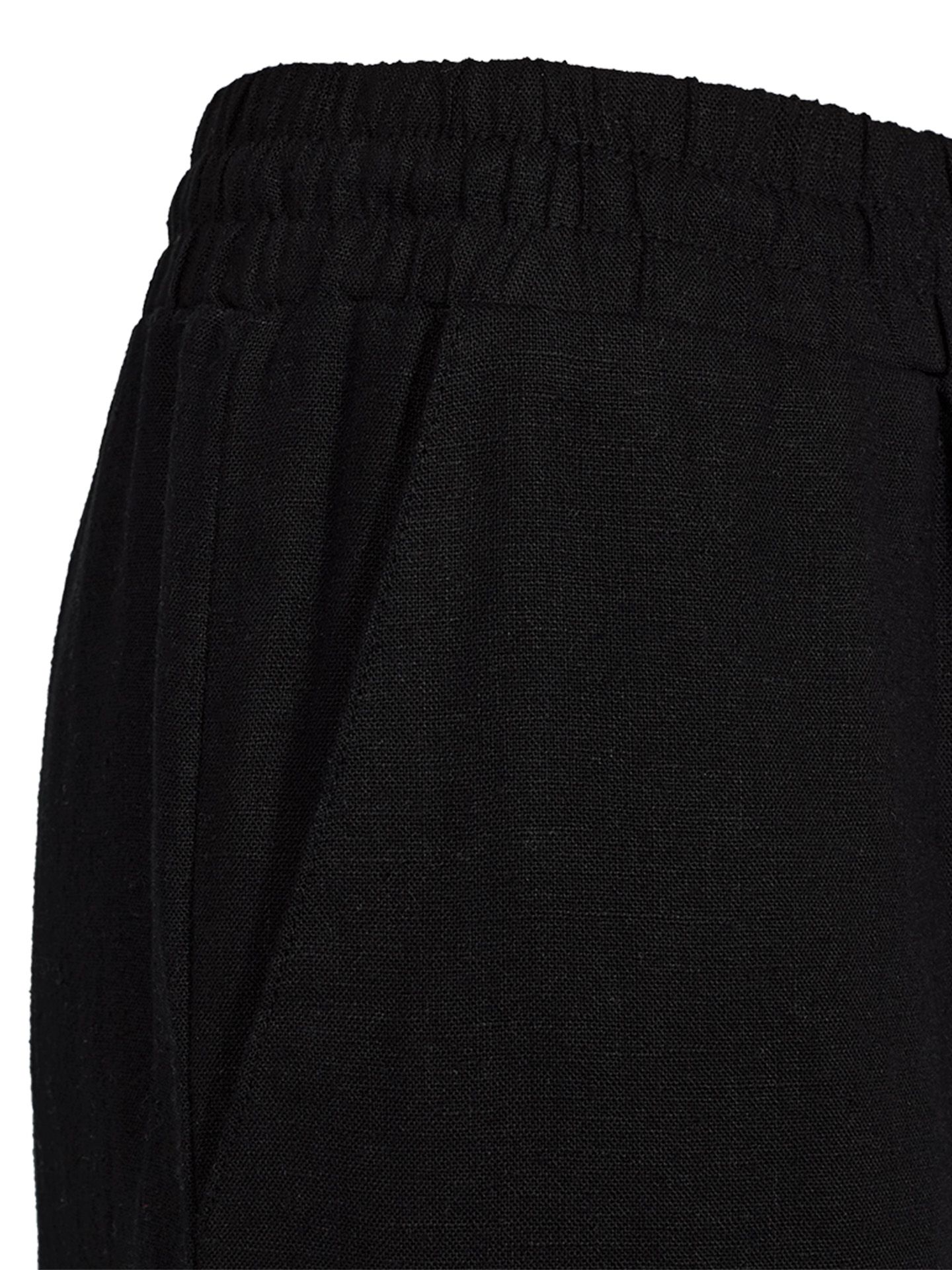 Freequent Wide Leg Broek Lava Full Length Zwart 00080357-7500