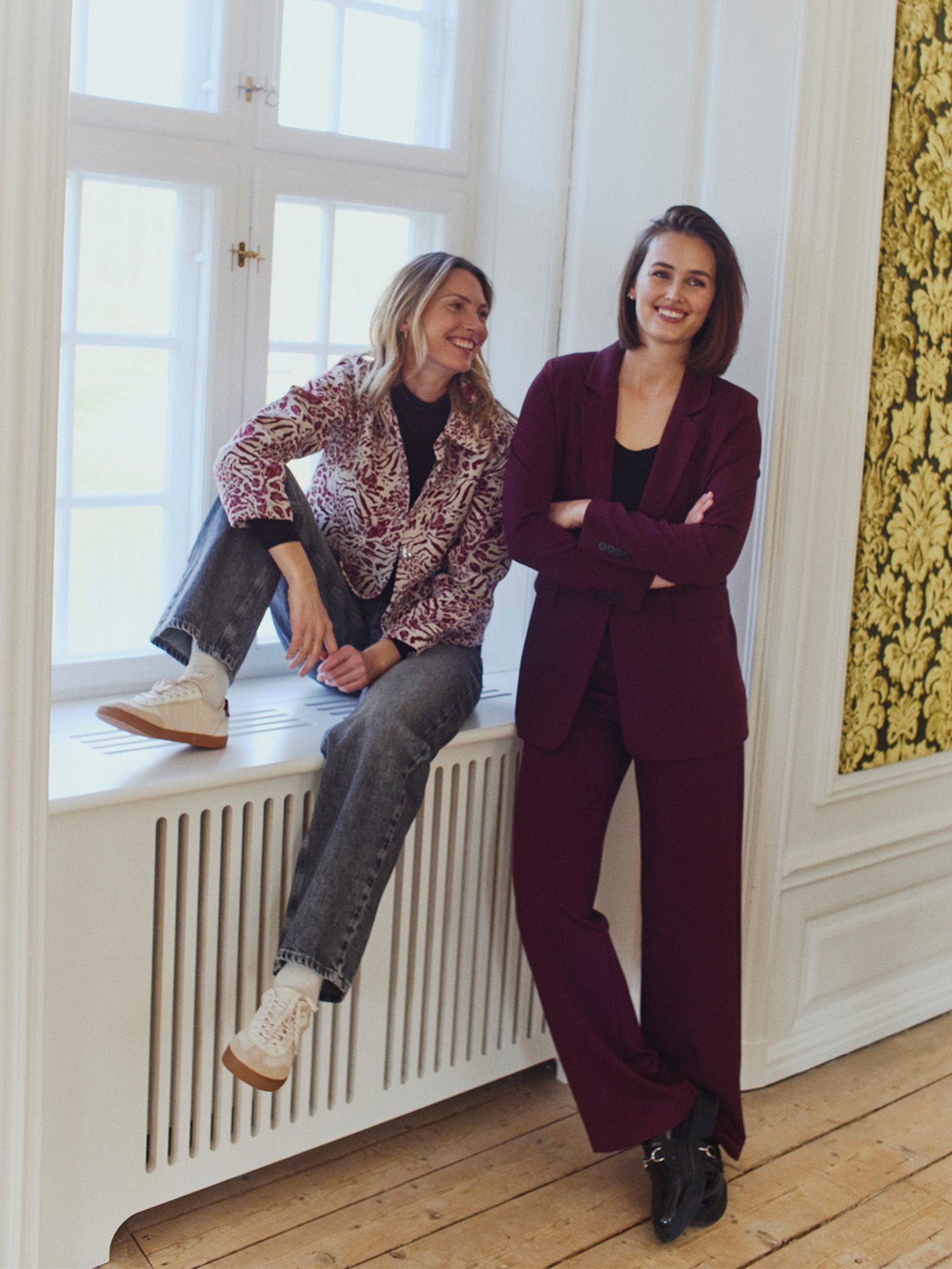 Freequent Straight Broek Nanni Rood 00080371-3600