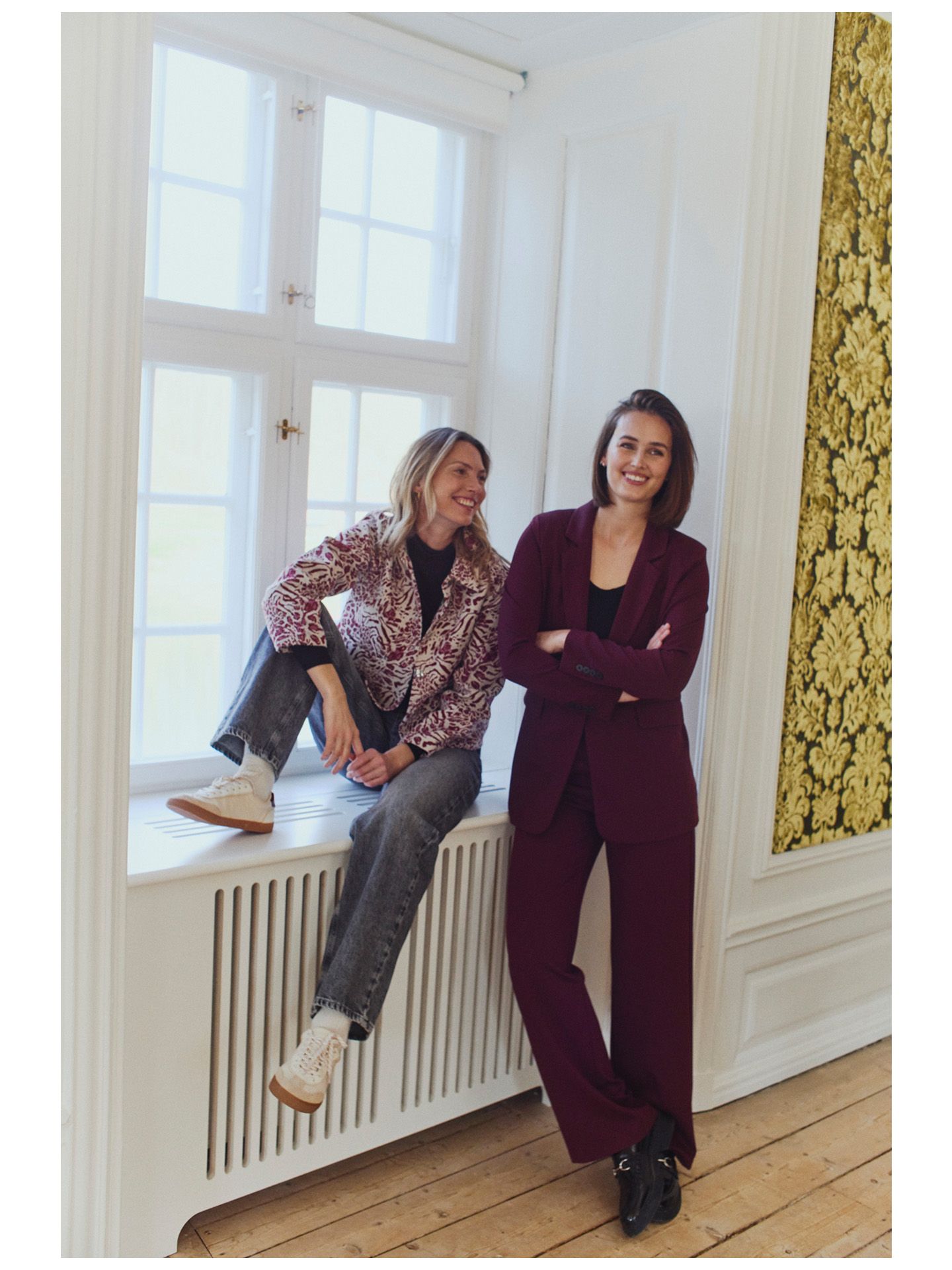 Freequent Straight Broek Nanni Rood 00080371-3600