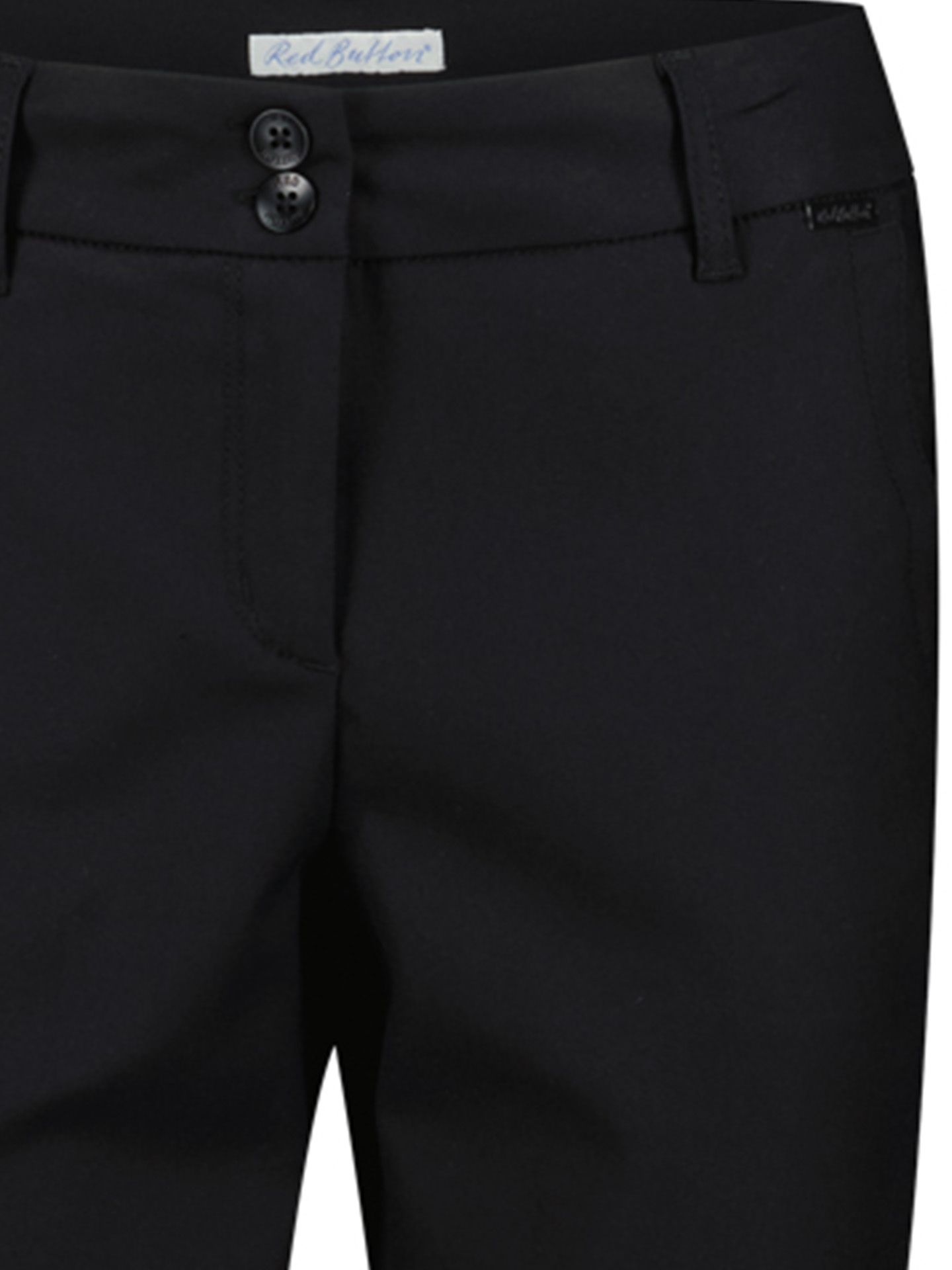 Red Button Flared Broek Bibette Zwart 00080418-7500