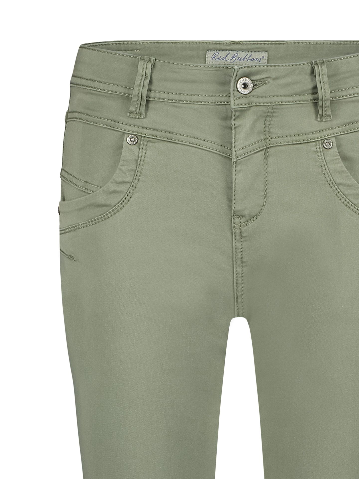 Red Button Jeans Relax Groen 00080427-6310