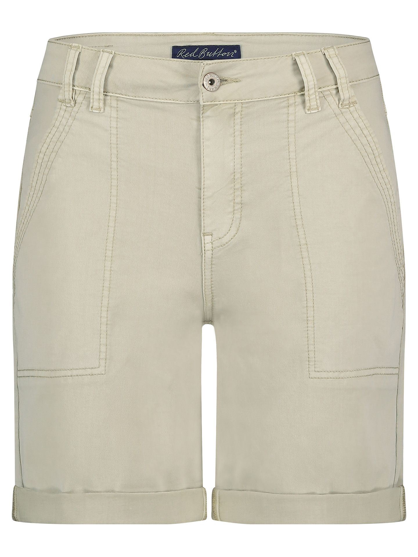 Red Button Short Joy Beige 00080439-5201