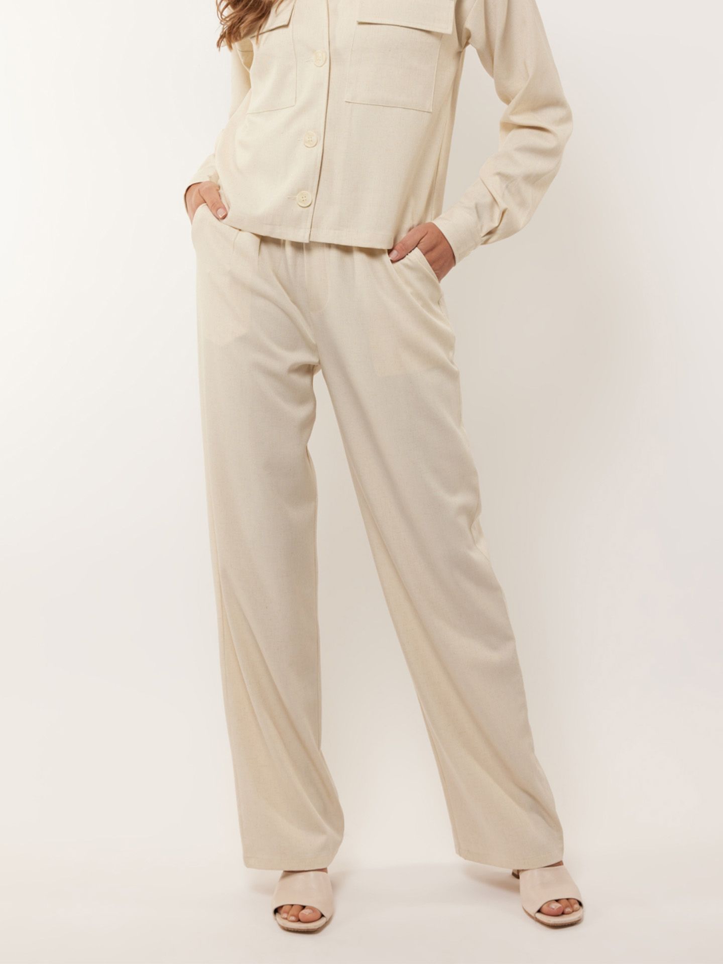 G-Maxx Pantalon Eline Beige 00080478-5200