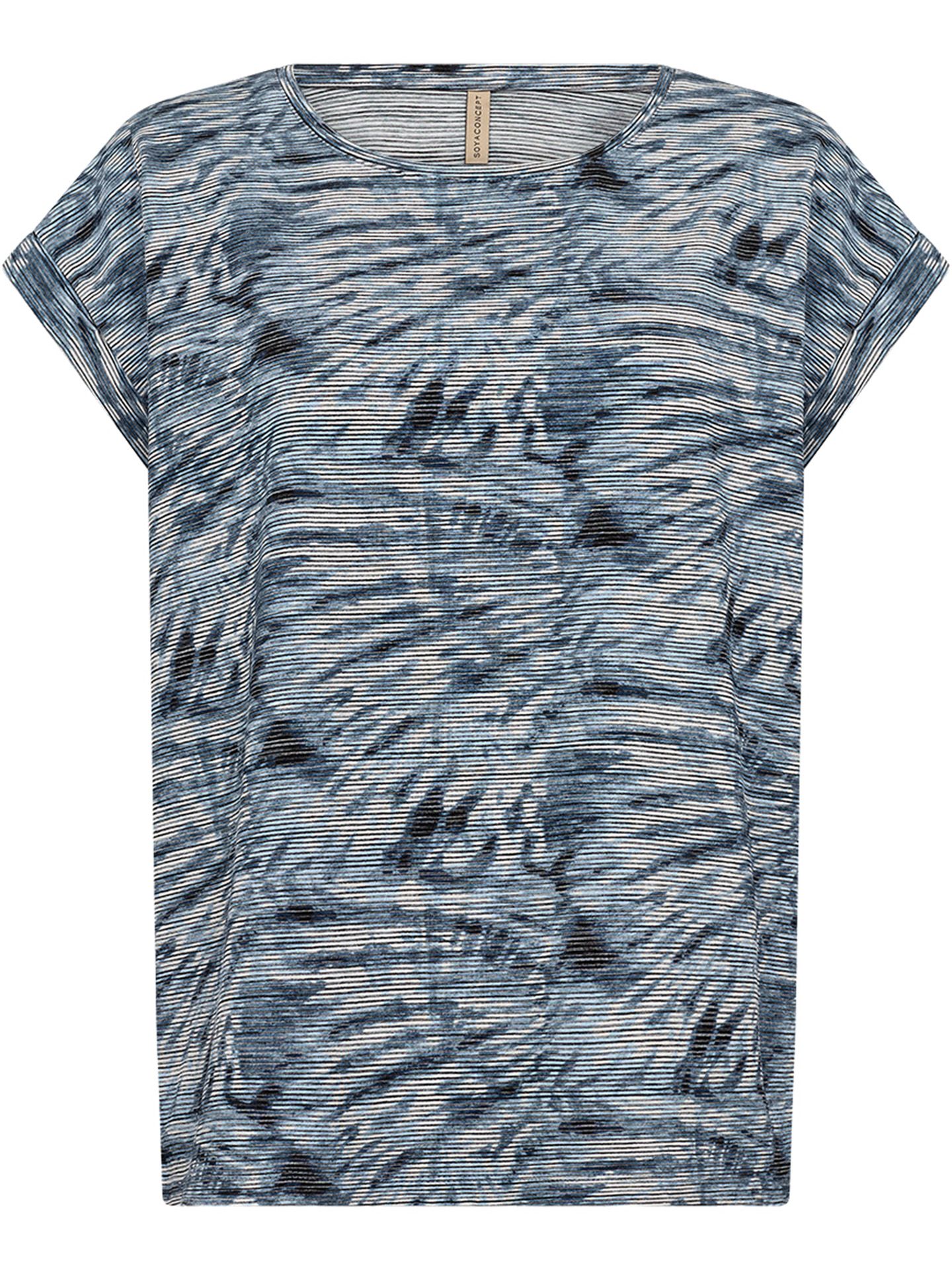 Soyaconcept Shirt Galina Blauw 00080603-1500