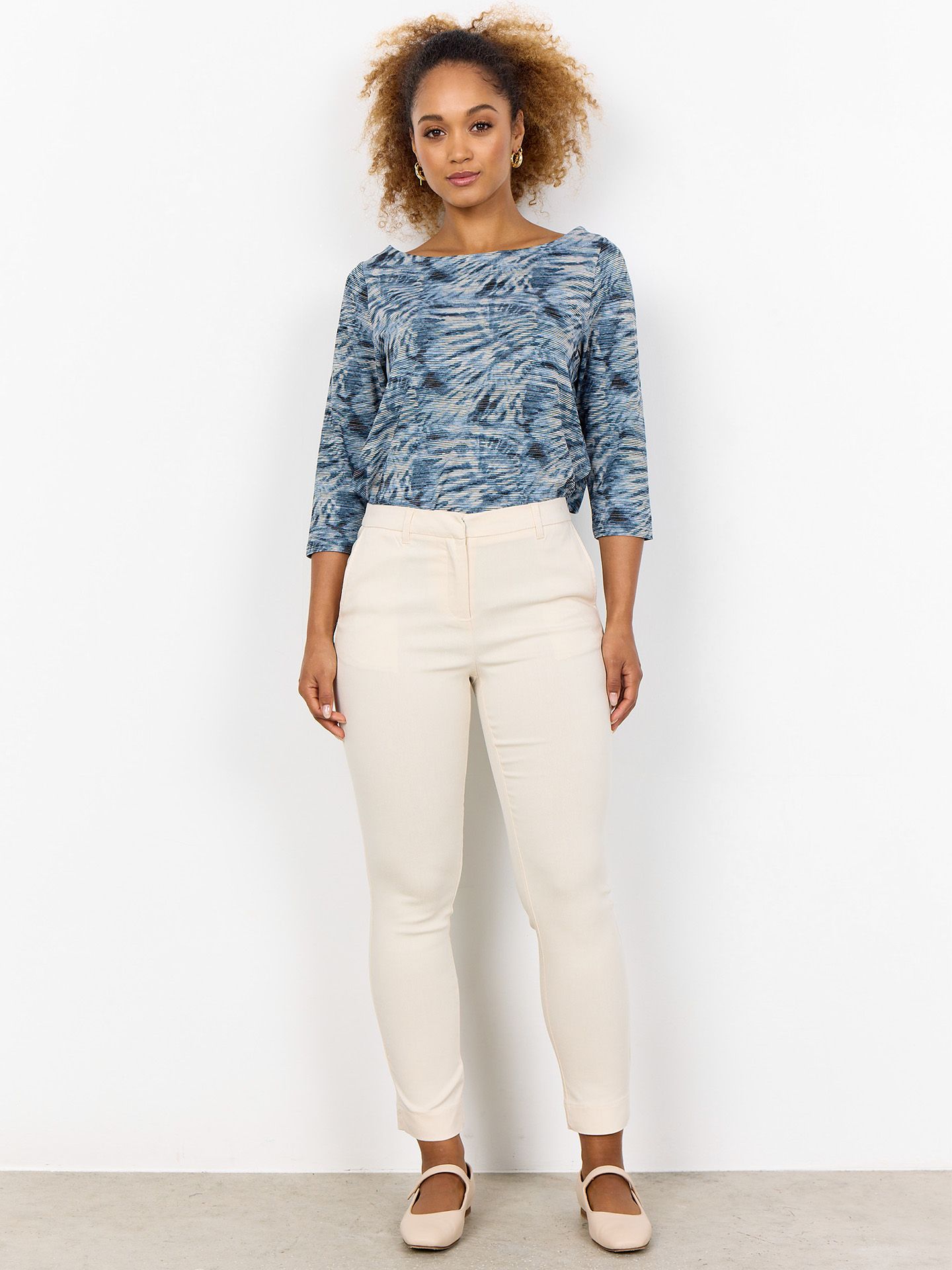 Soyaconcept Shirt Galina Blauw 00080604-1500