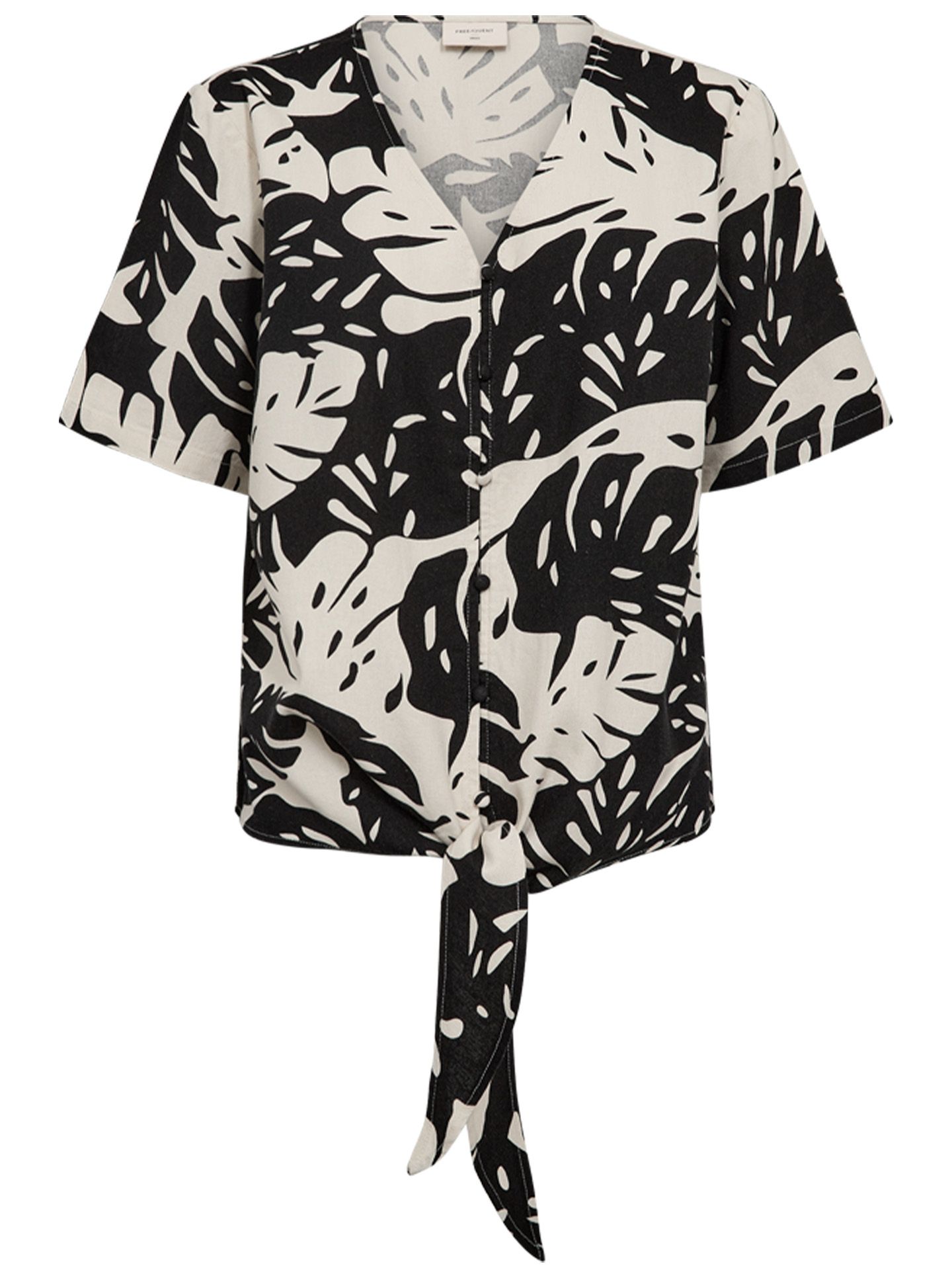 Freequent Blouse Lavisco Zwart 00080667-7500