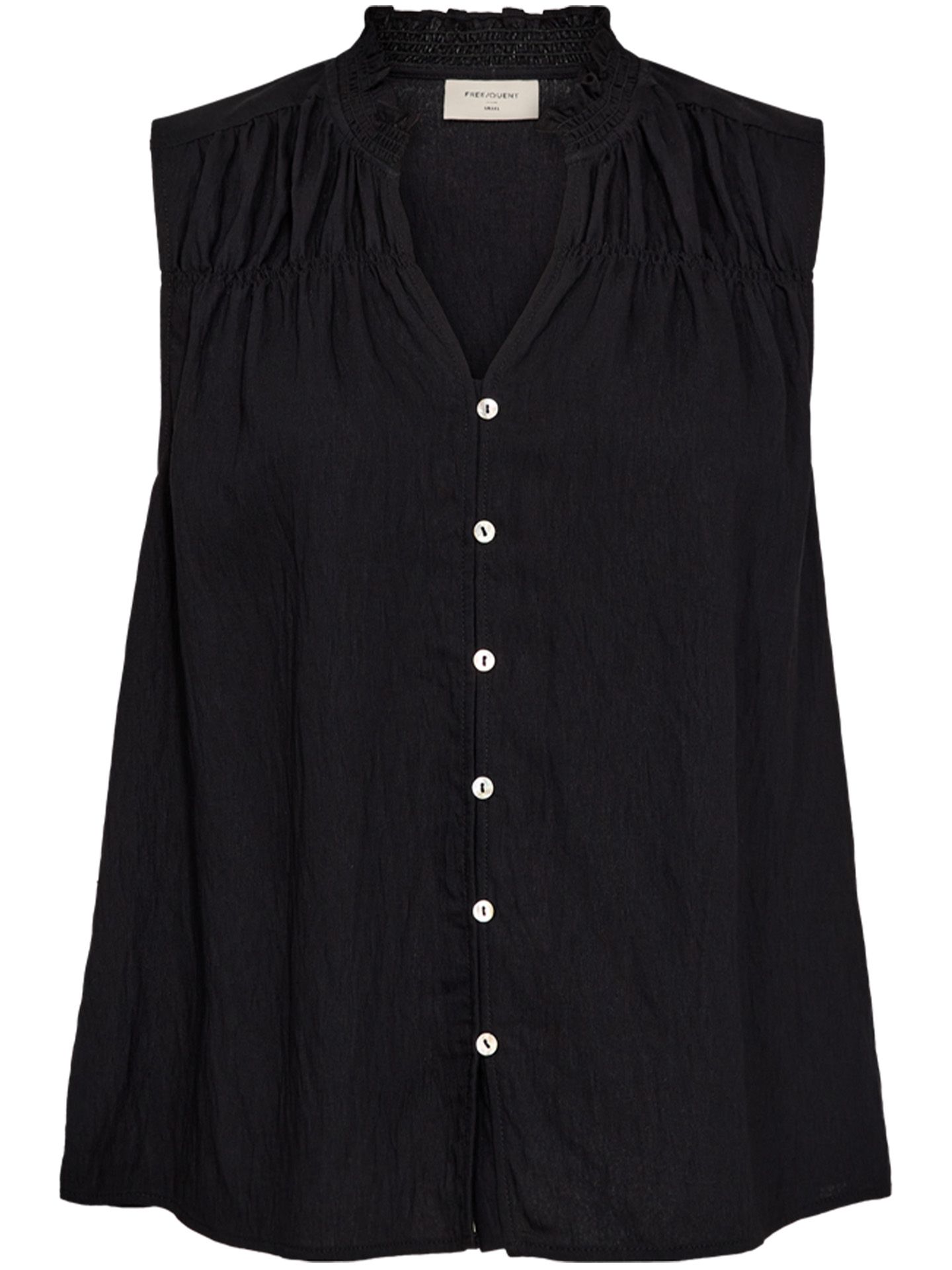 Freequent Top Ally Zwart 00080677-7500