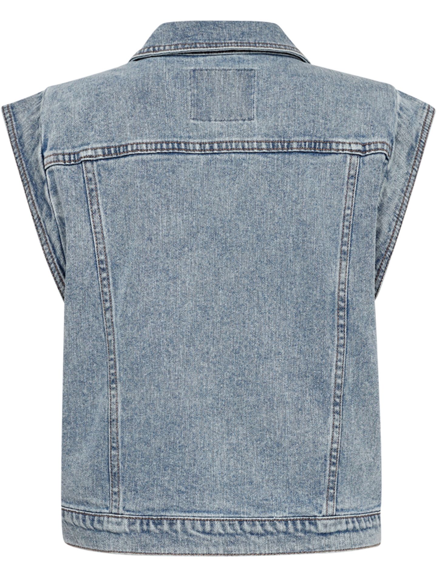 Freequent Gilet Bagger Blauw 00080688-500