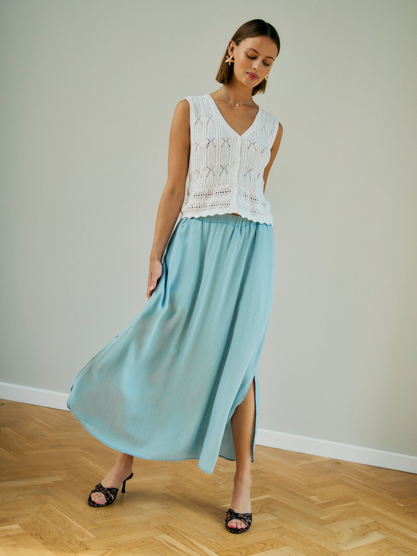 Freequent Top Fraya Off white 00080695-5050