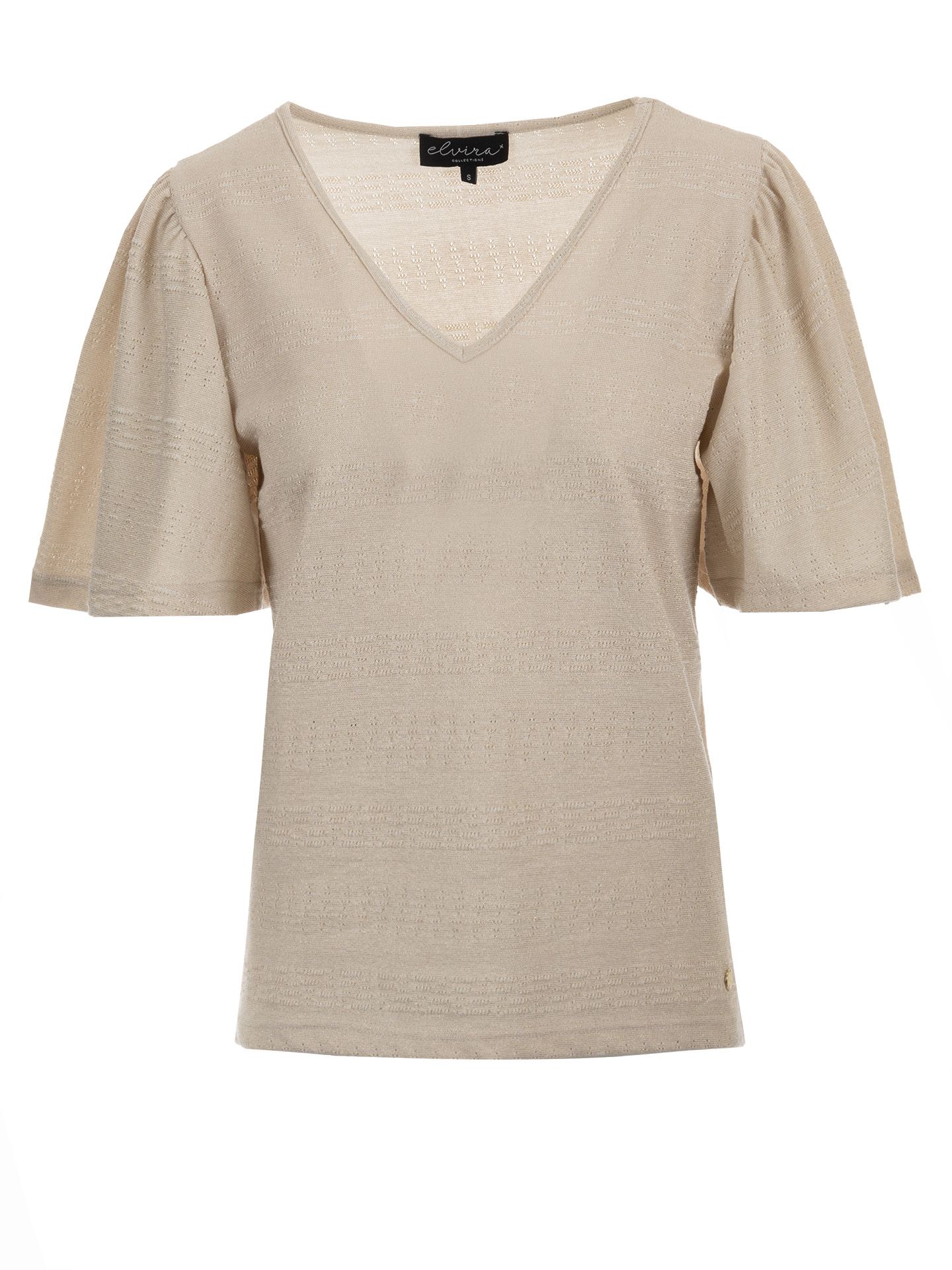 Elvira Collections T-shirt Millie Beige 00080777-5200