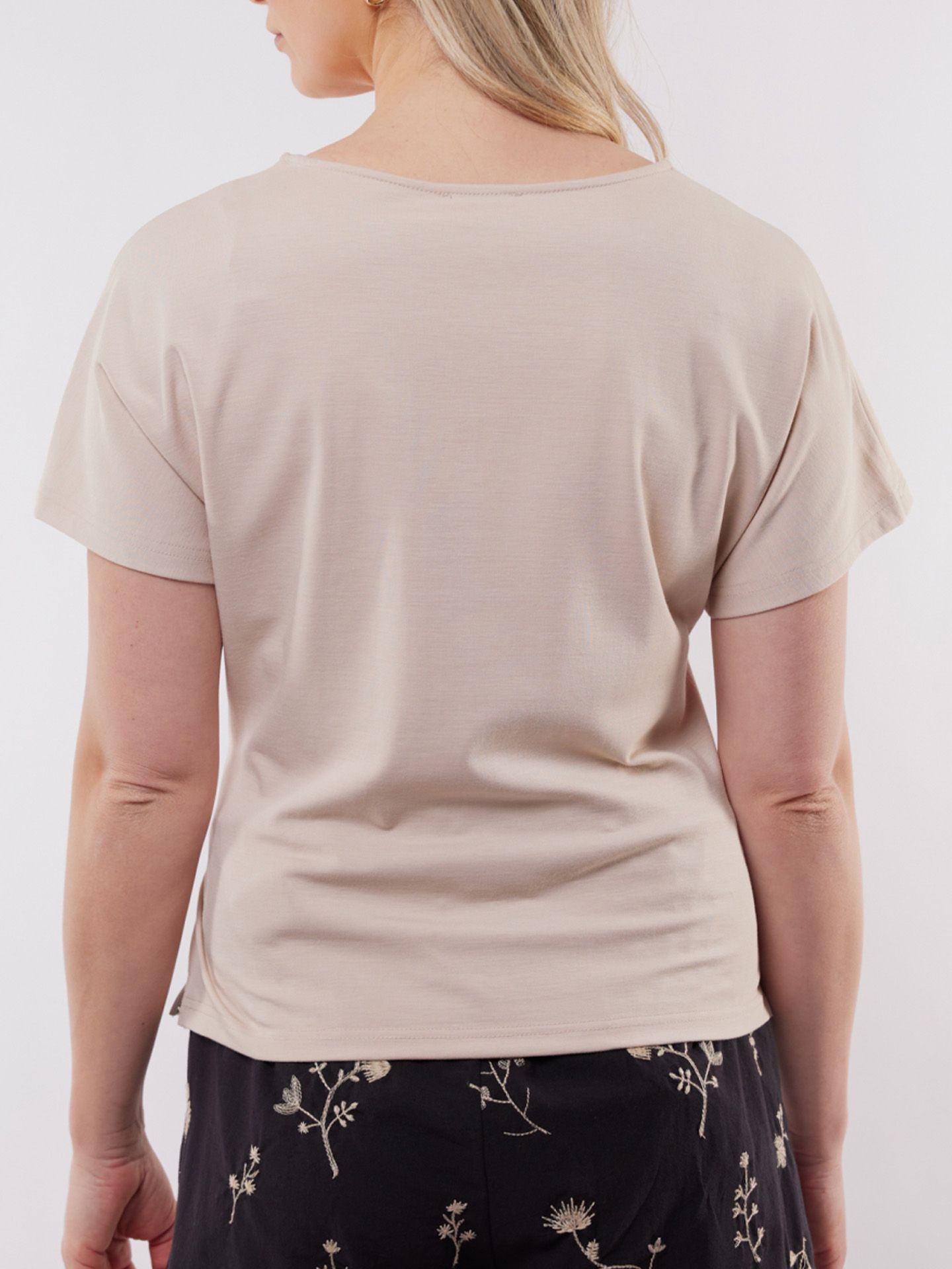 C&S The Label T-shirt Lugo Beige 00080796-5200