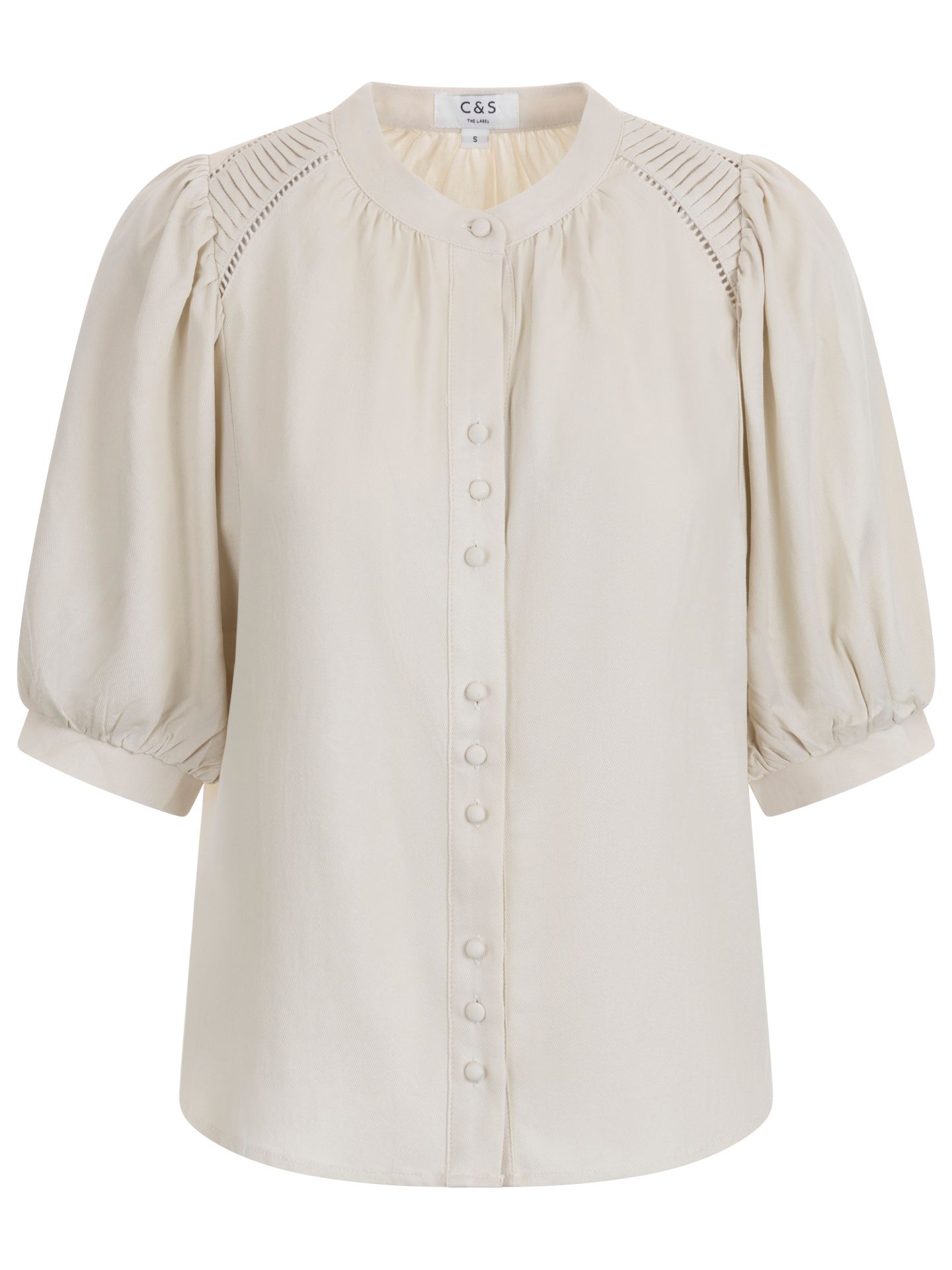 C&S The Label Blouse Bologna Beige 00080798-5200