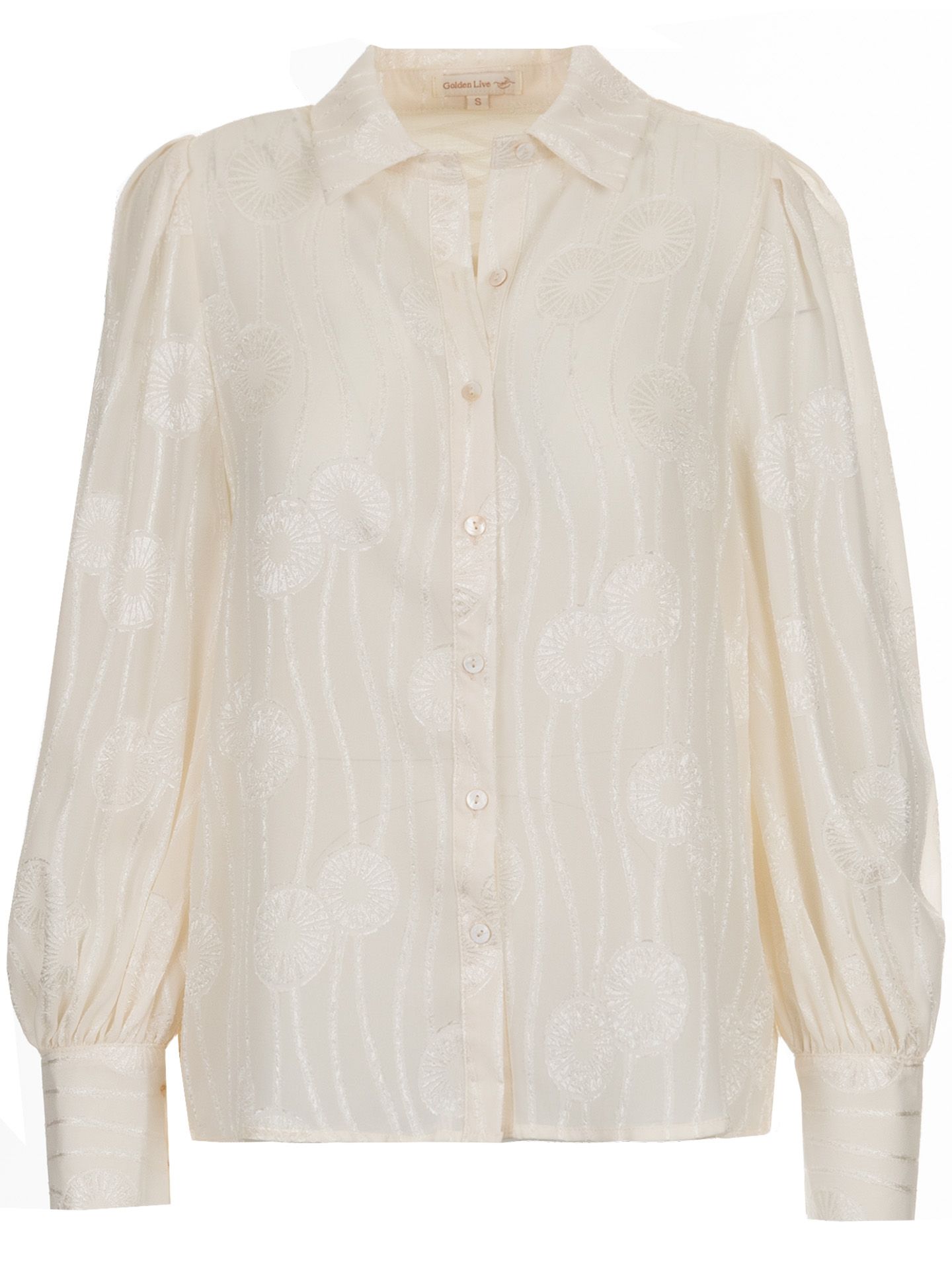 From Paris with Love Blouse Liv Off white 00080803-5000