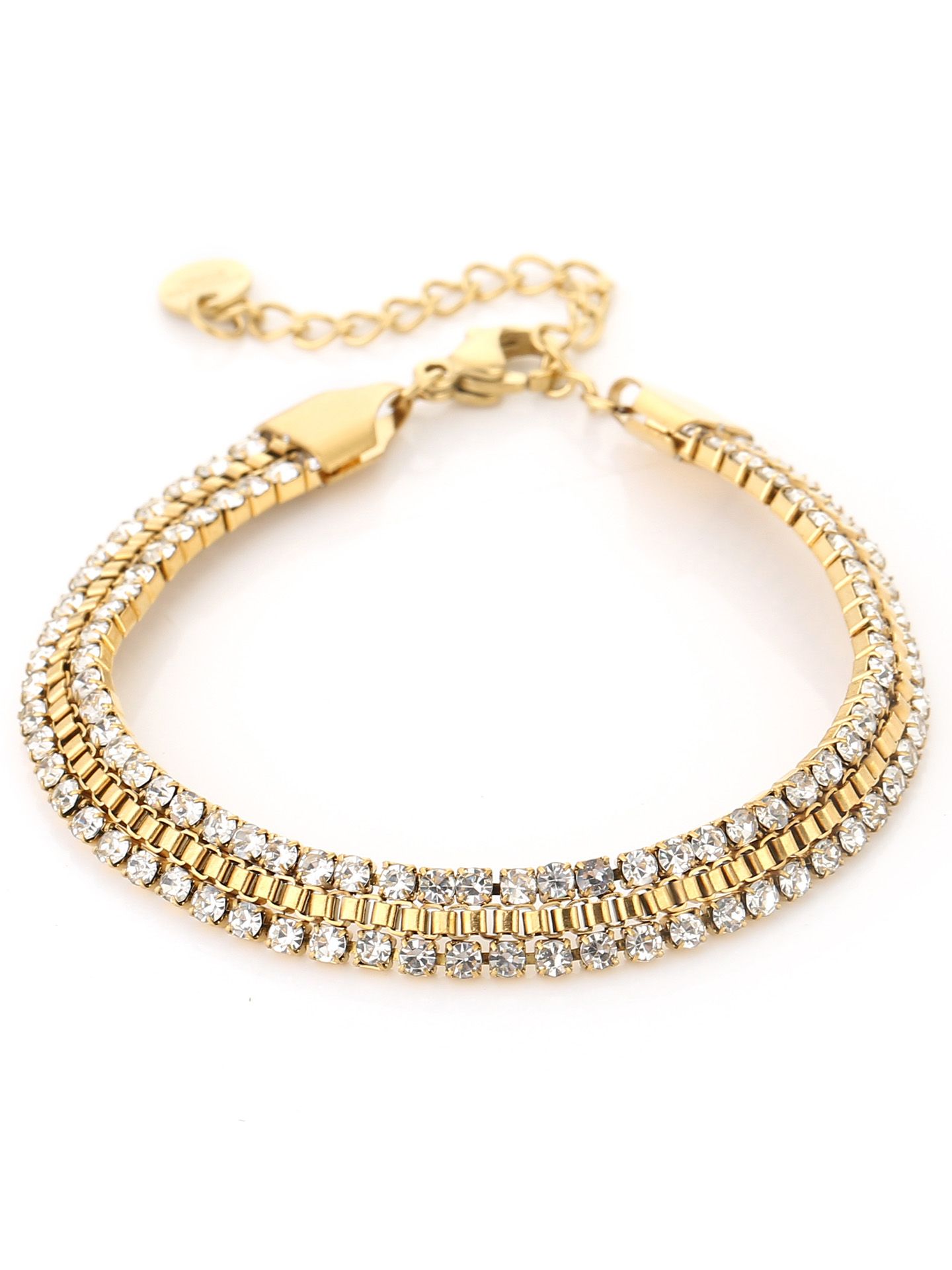 Schijvens mode Armband Lola Goud 00080806-2400