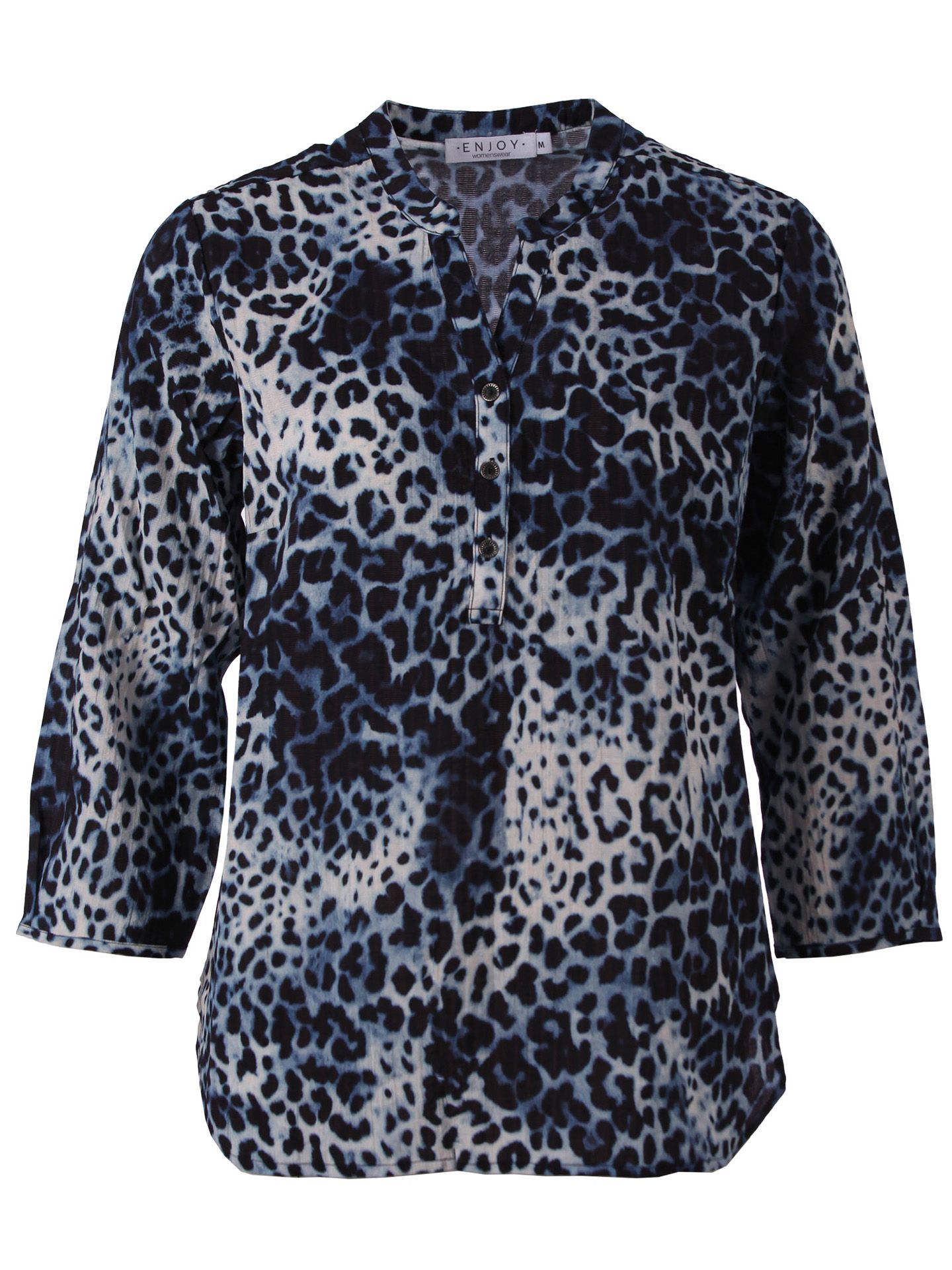 Enjoy Womenswear Blouse Lana Blauw 00080811-1350