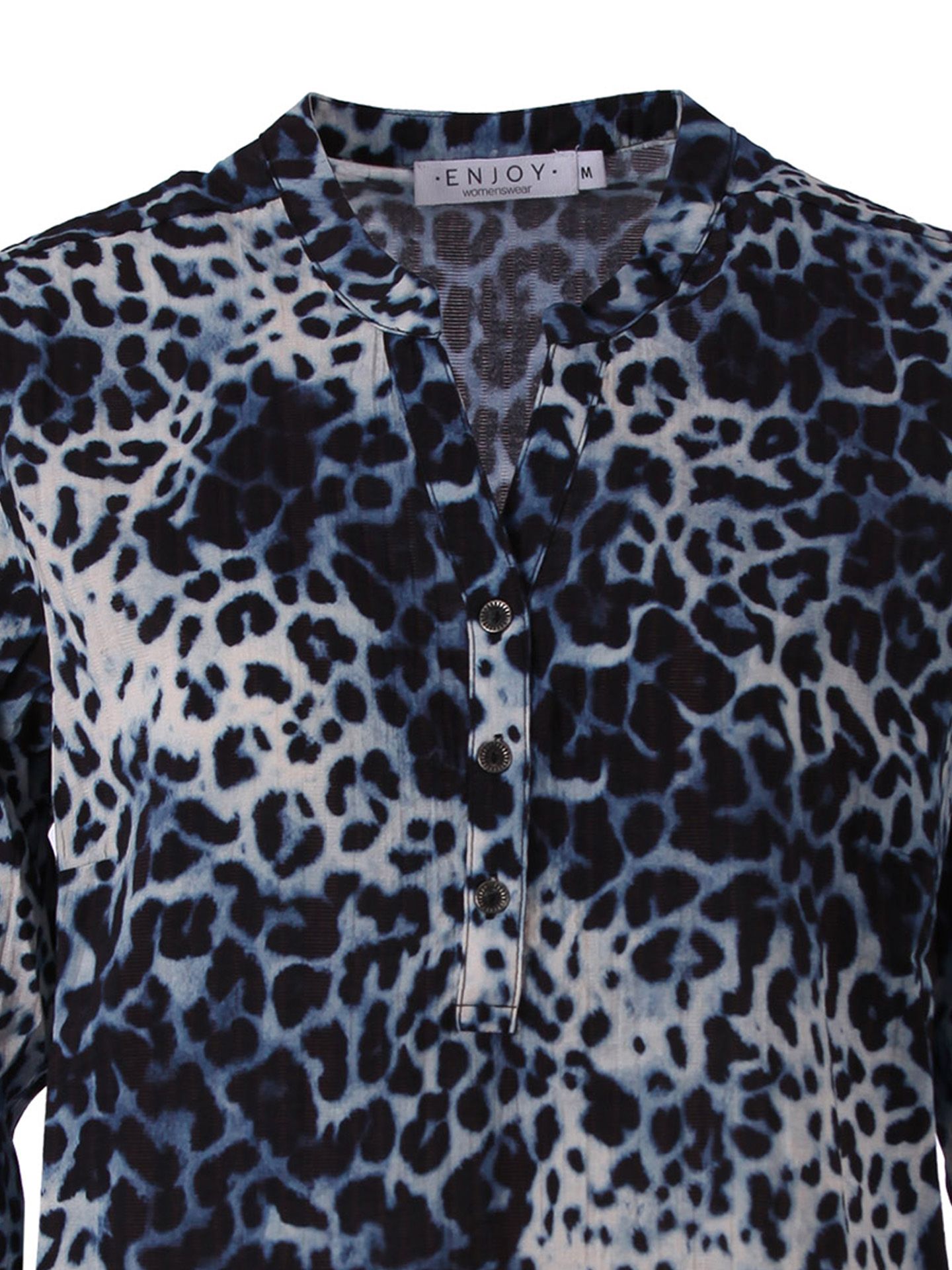 Enjoy Womenswear Blouse Lana Blauw 00080811-1350