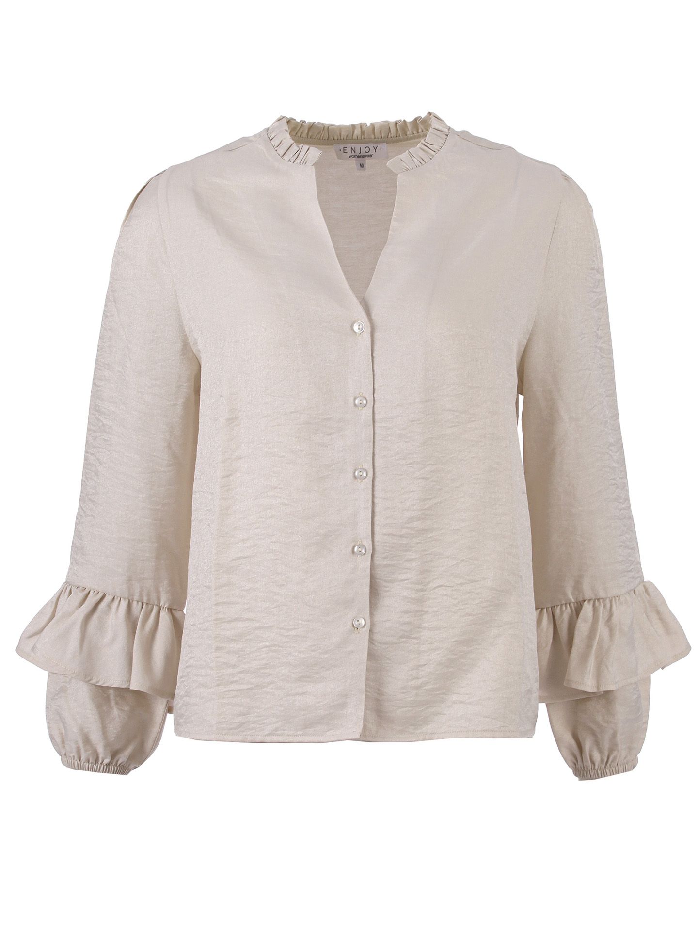 Enjoy Womenswear Blouse Charlotte Beige 00080815-5200