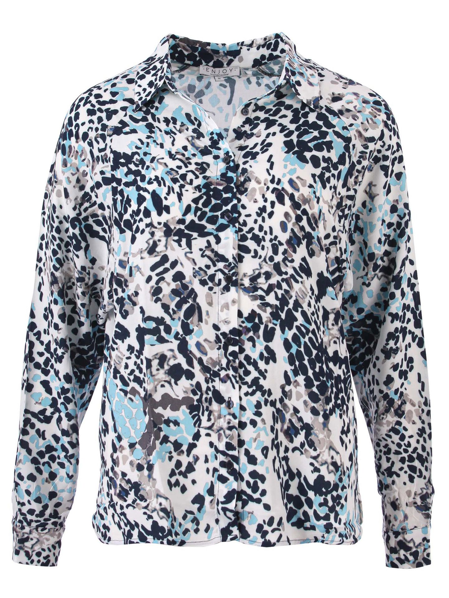 Enjoy Womenswear Blouse Yara Blauw 00080833-1000