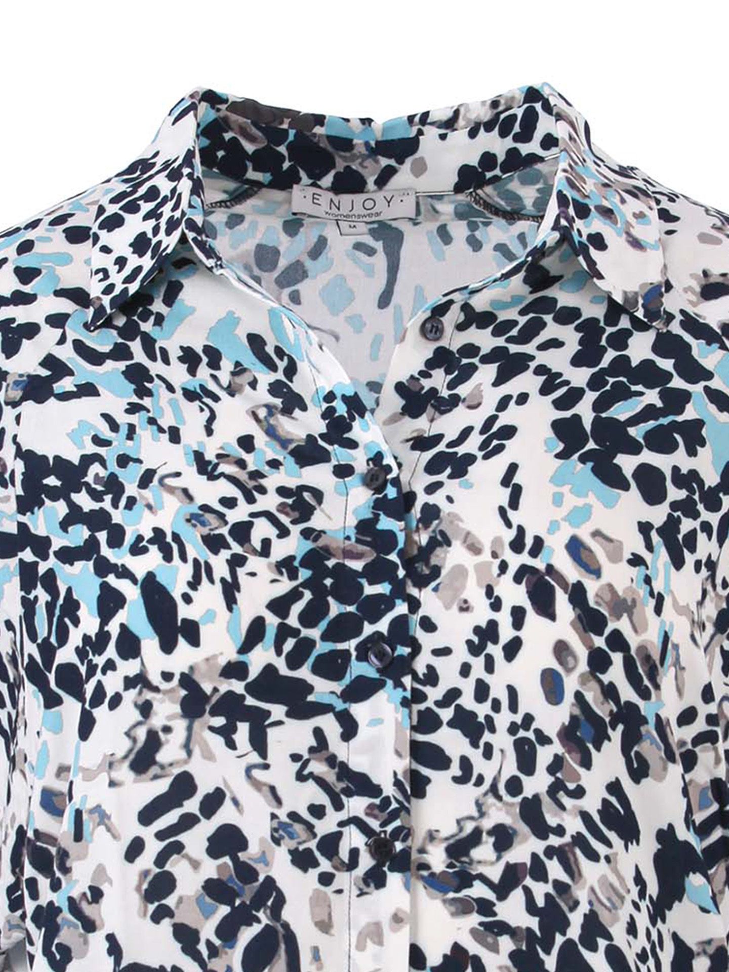 Enjoy Womenswear Blouse Yara Blauw 00080833-1000