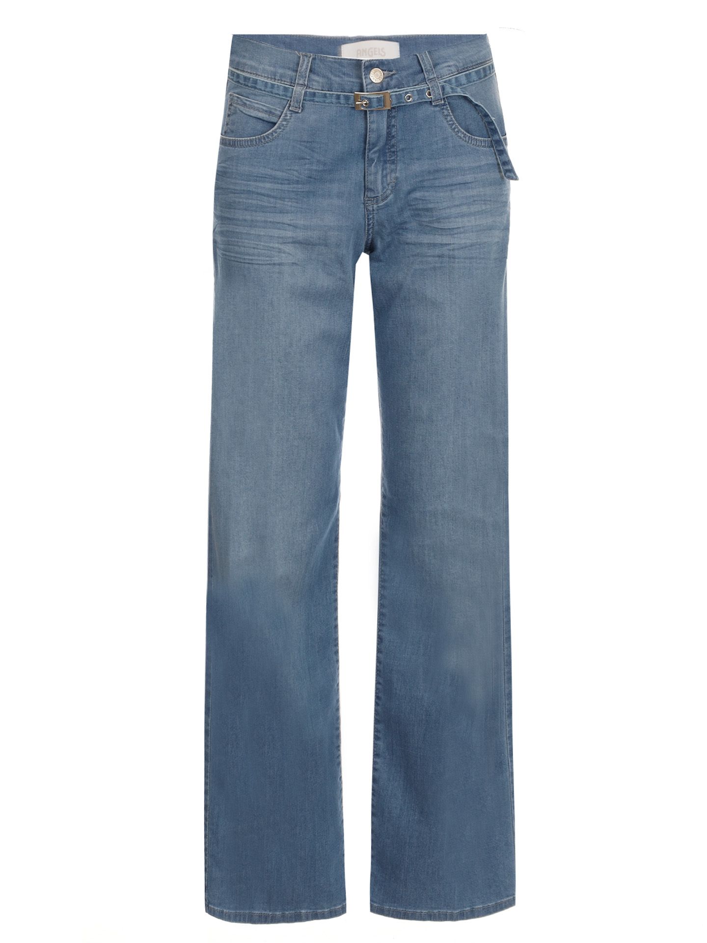 Angels Straight Jeans Lizz Blauw 00080871-770