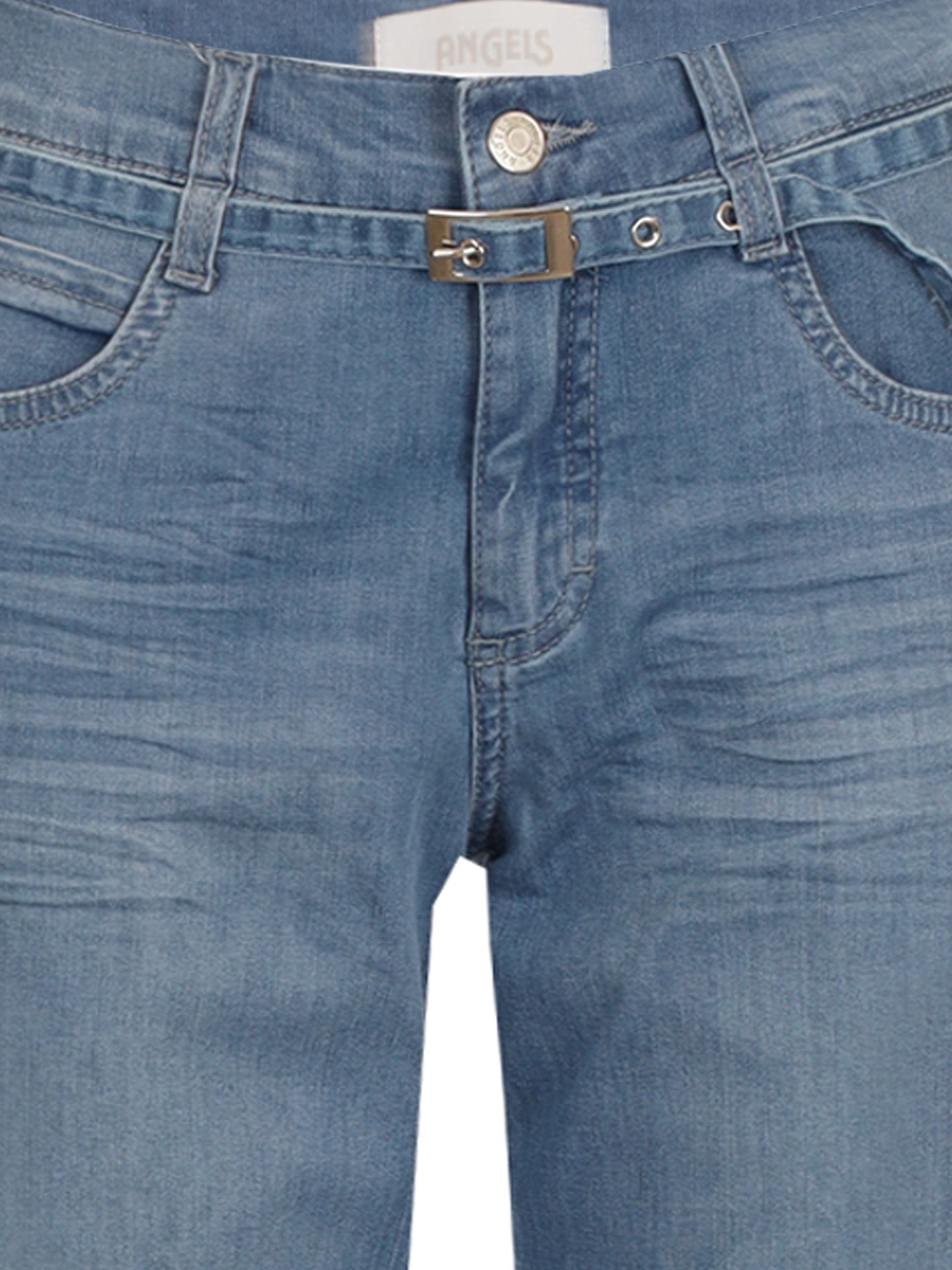 Angels Straight Jeans Lizz Blauw 00080871-770