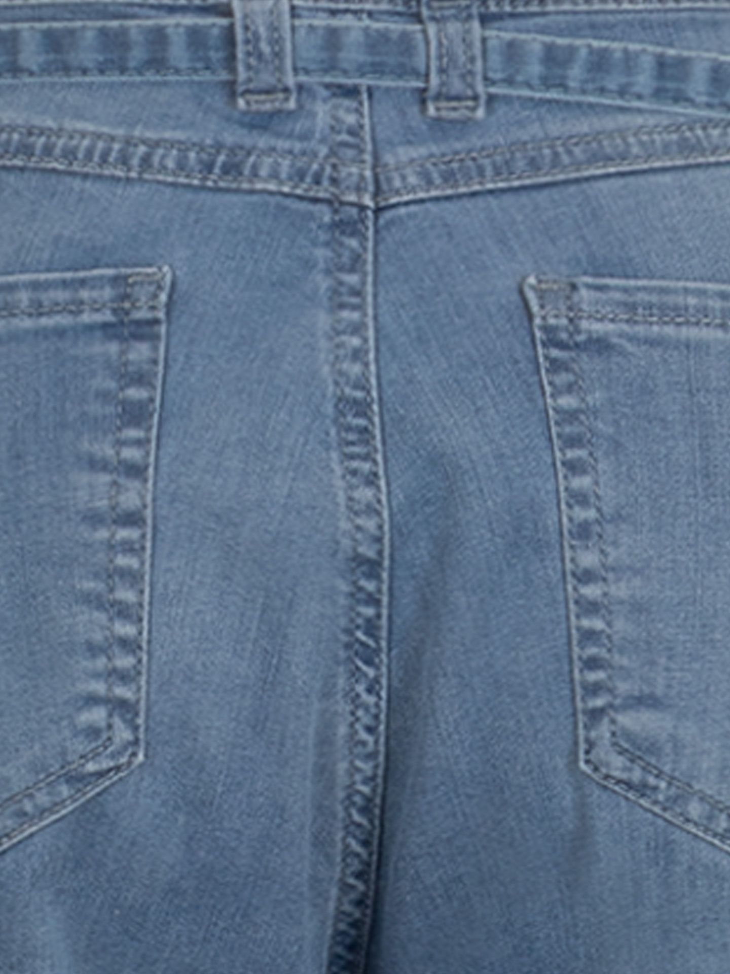 Angels Straight Jeans Lizz Blauw 00080871-770
