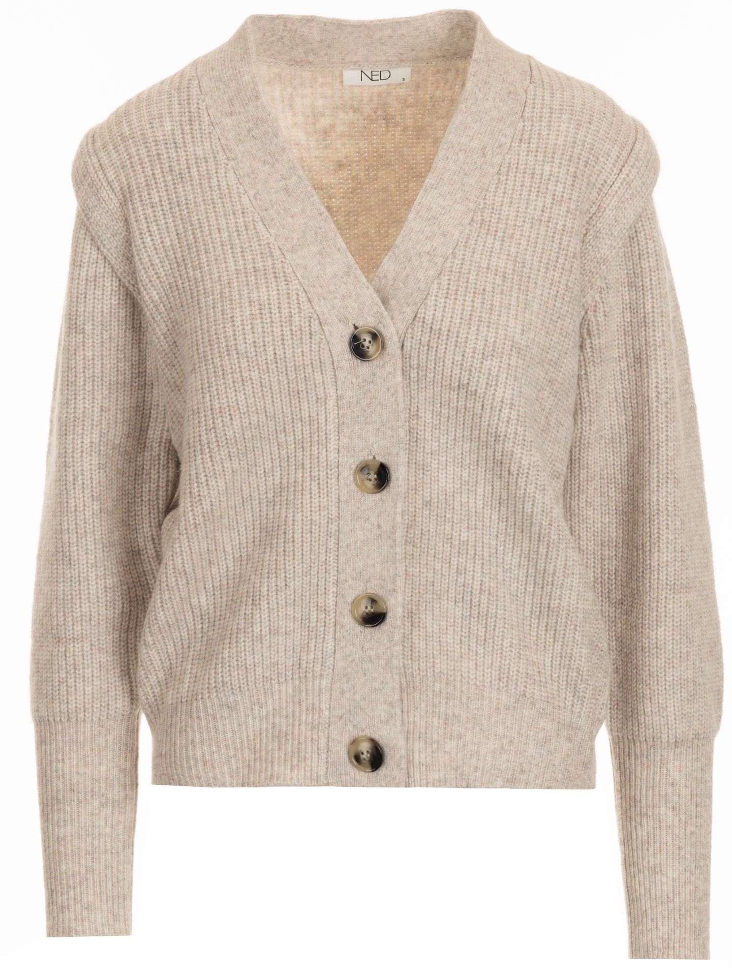 NED Vest Velan Beige 00080908-5200