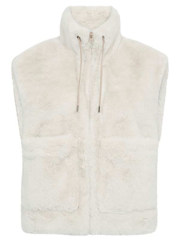Freequent Gilet Fony Beige 2900080471029