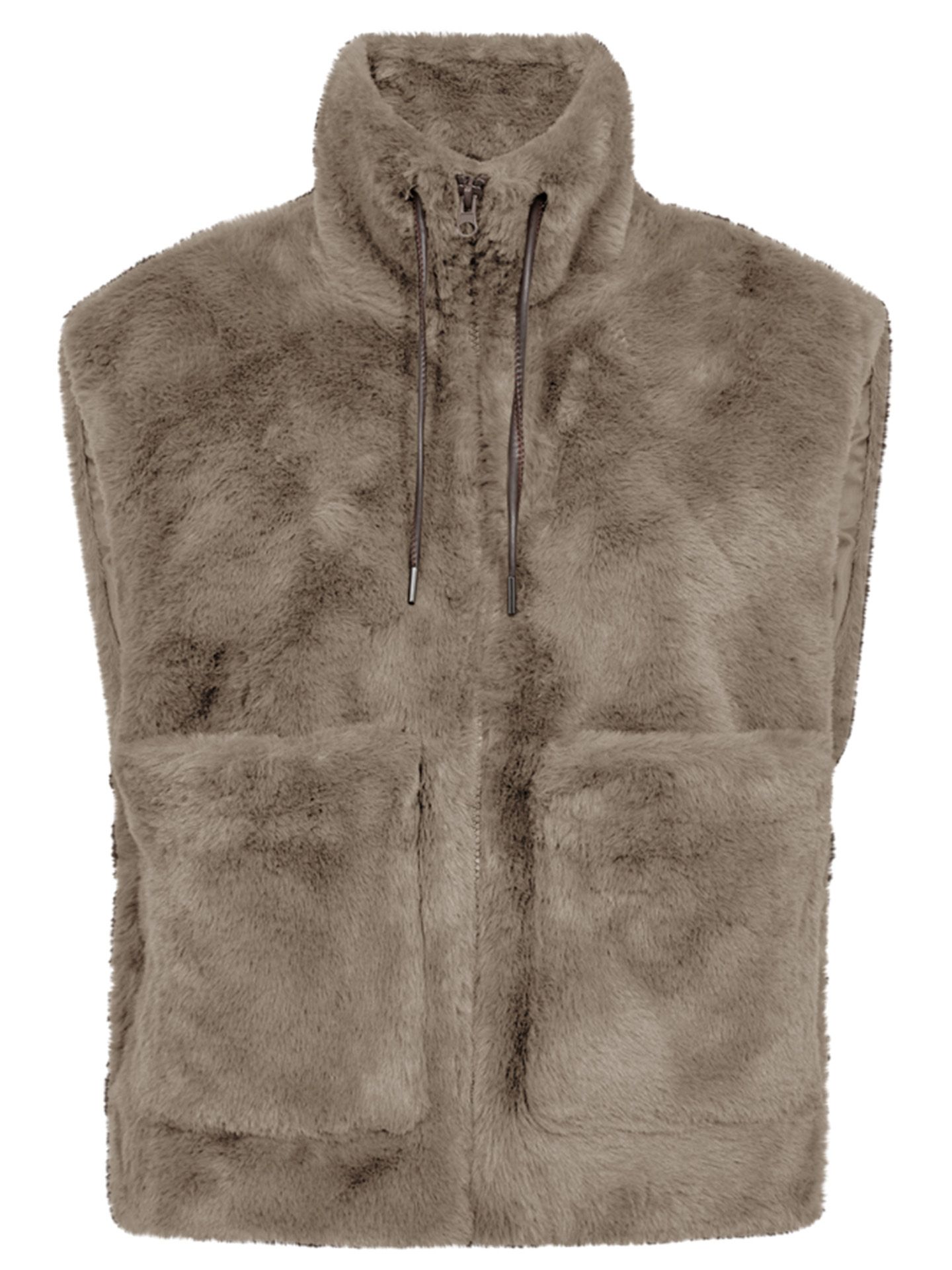 Freequent Gilet Evi Taupe 00080931-5500