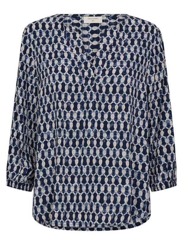 Freequent Blouse Adney Blauw 2900075923021