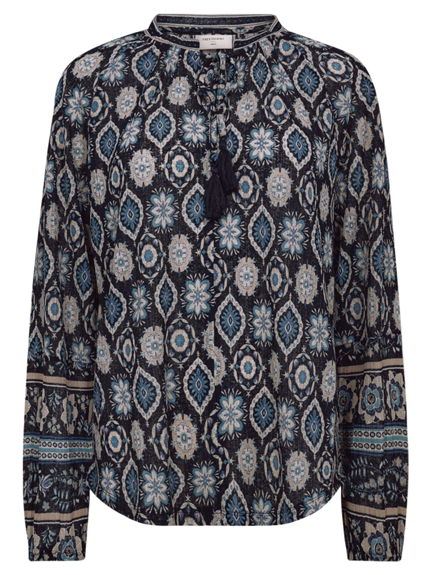 Freequent Blouse Nomes Blauw 00080933-1500