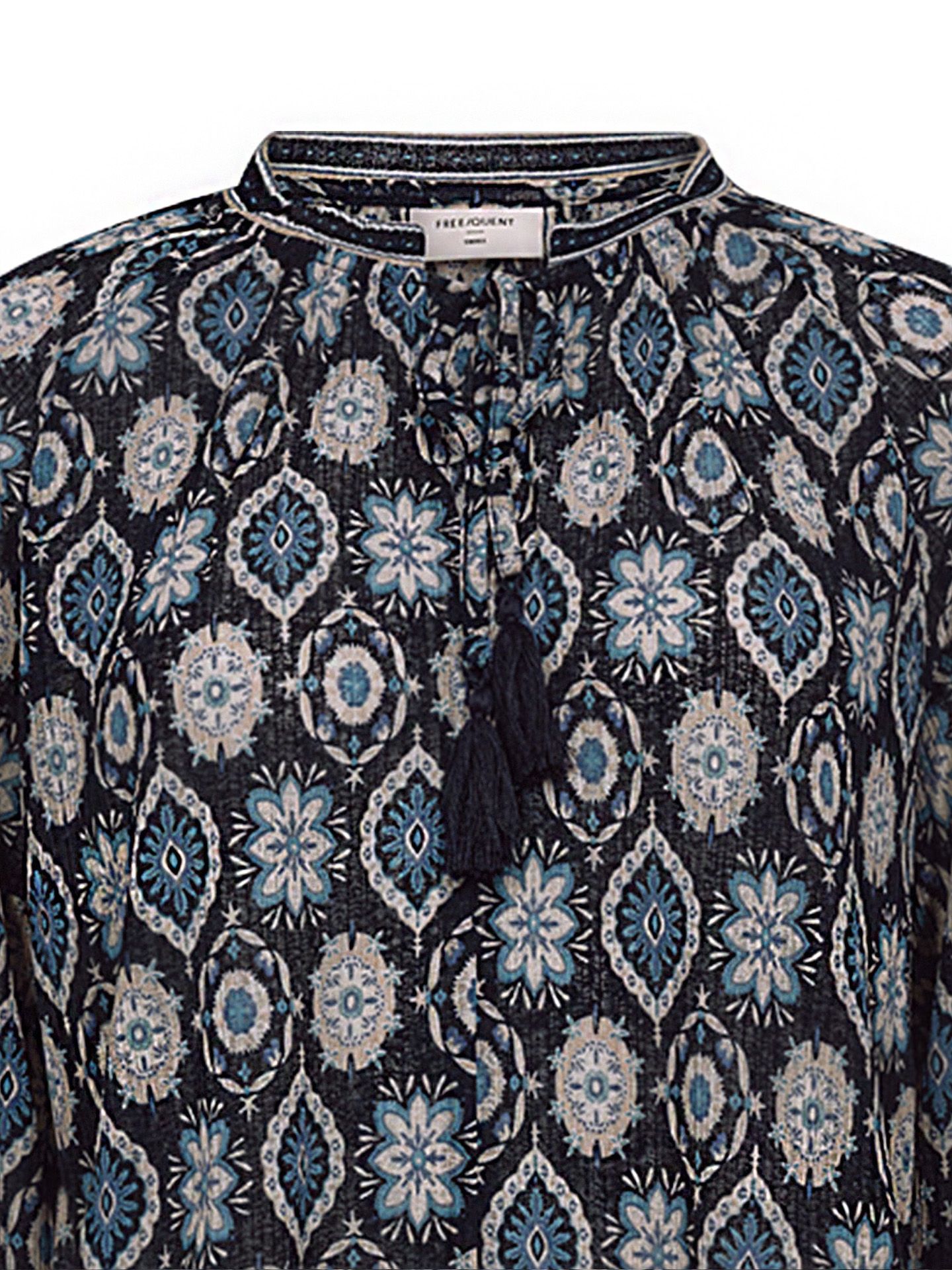 Freequent Blouse Nomes Blauw 00080933-1500
