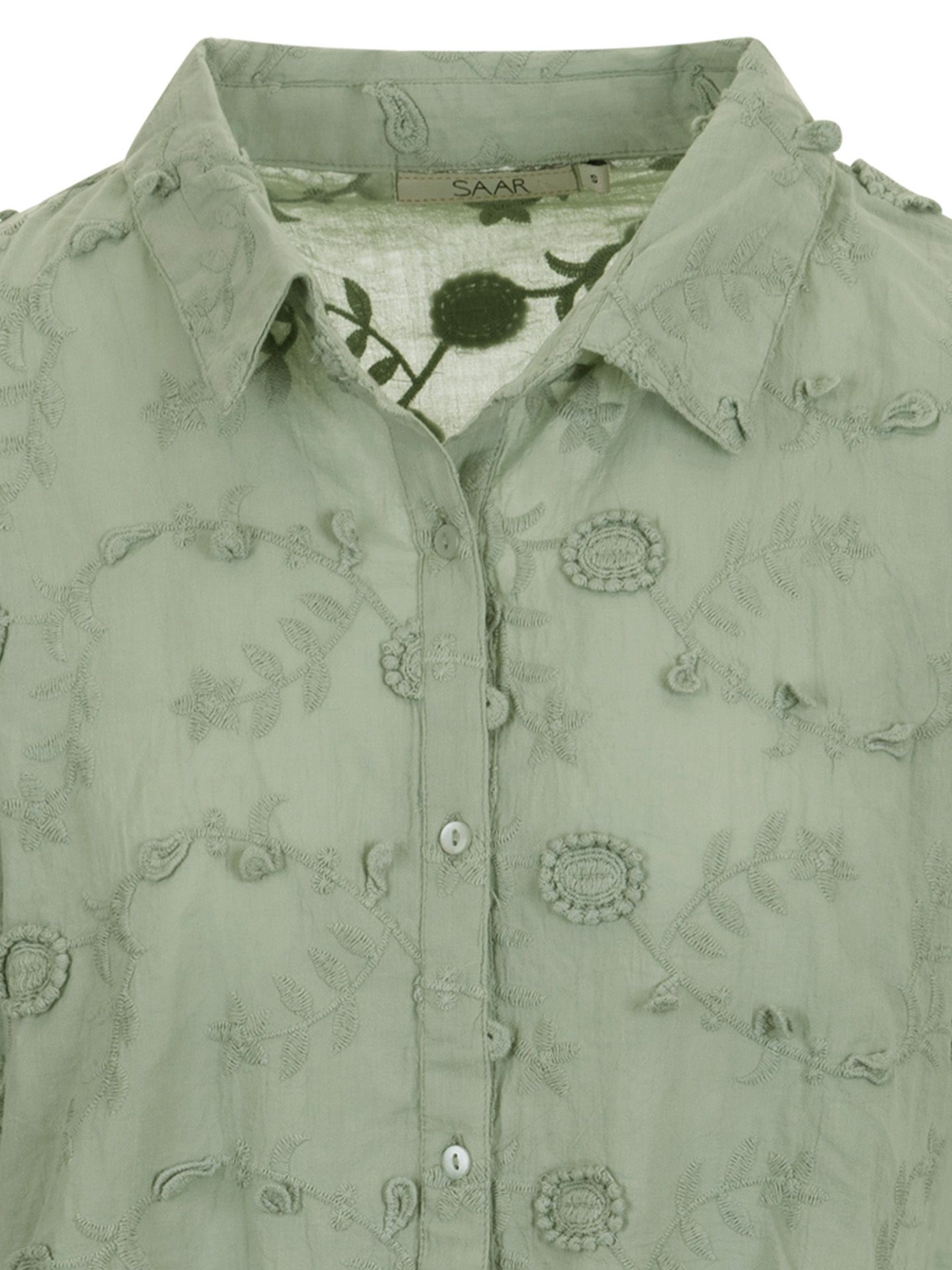 SAAR Blouse Milly Groen 00080990-6100