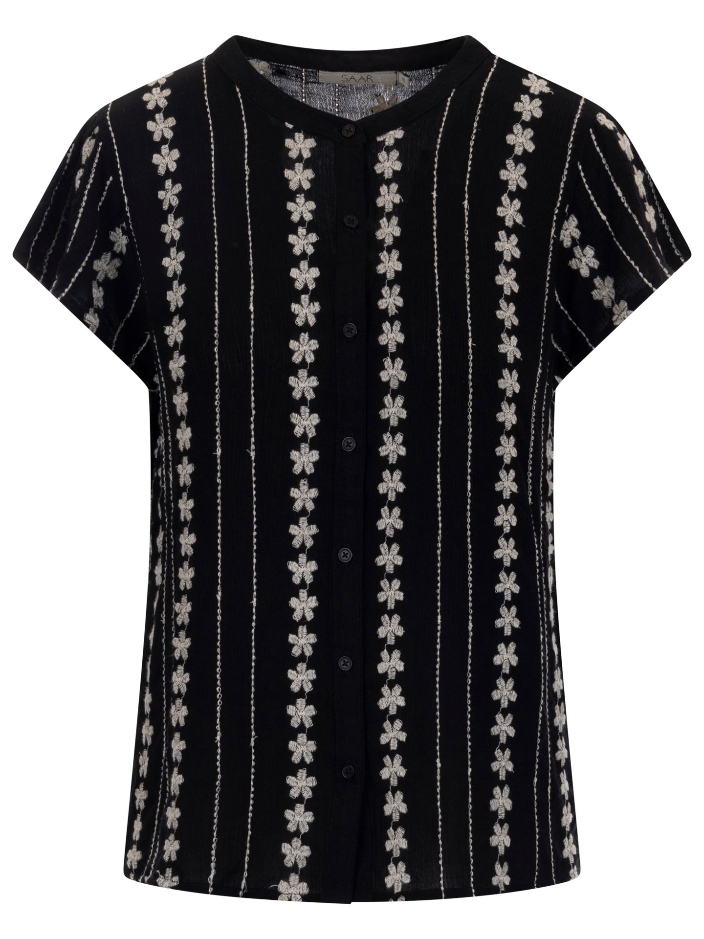 SAAR Blouse Marly Zwart-wit 00080991-7900