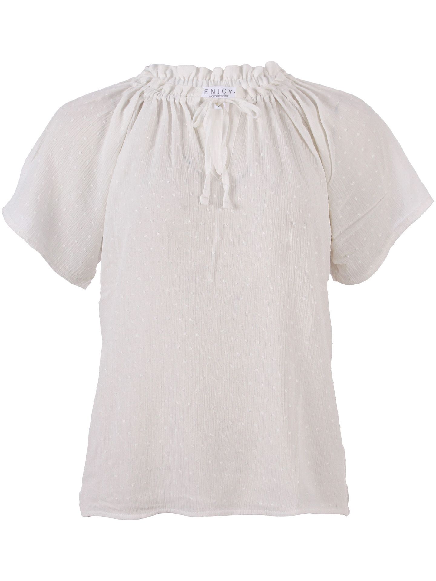 Enjoy Womenswear Blouse Anna Off white 00081065-5000