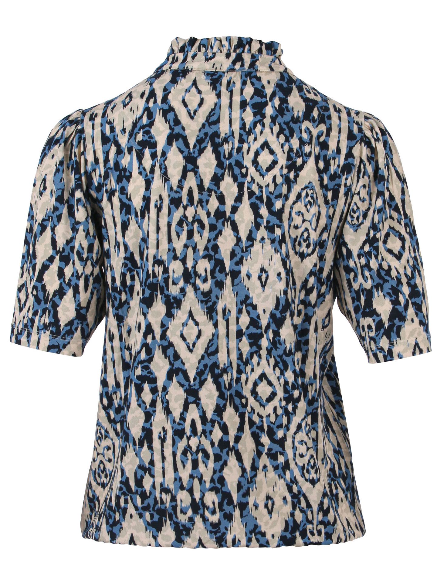 Enjoy Womenswear Shirt Milly Blauw 00081070-1300