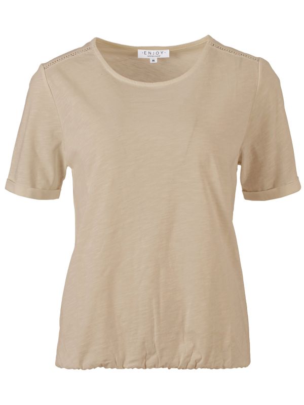 Enjoy Womenswear T-shirt Lian Beige 2900076127046