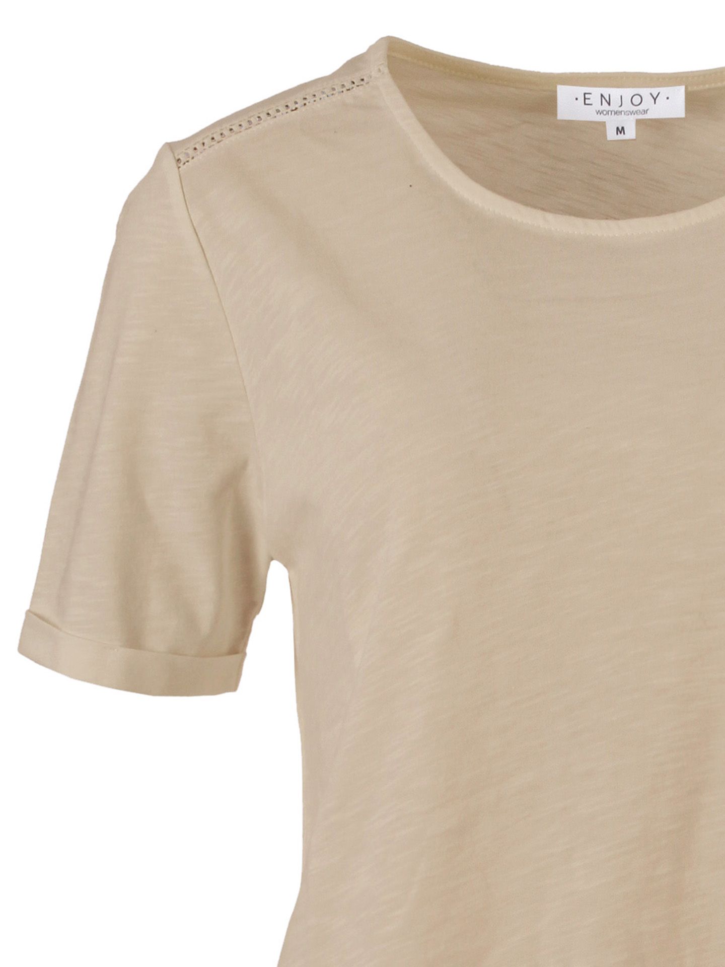 Enjoy Womenswear T-shirt Lian Beige 00081078-5200