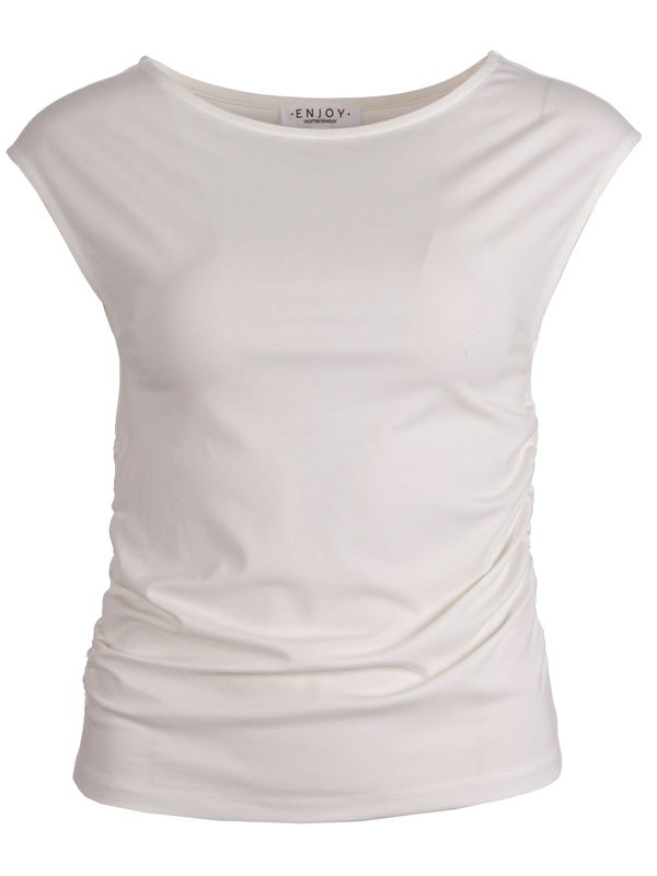 Enjoy Womenswear T-shirt Lean Off white 2900076130053