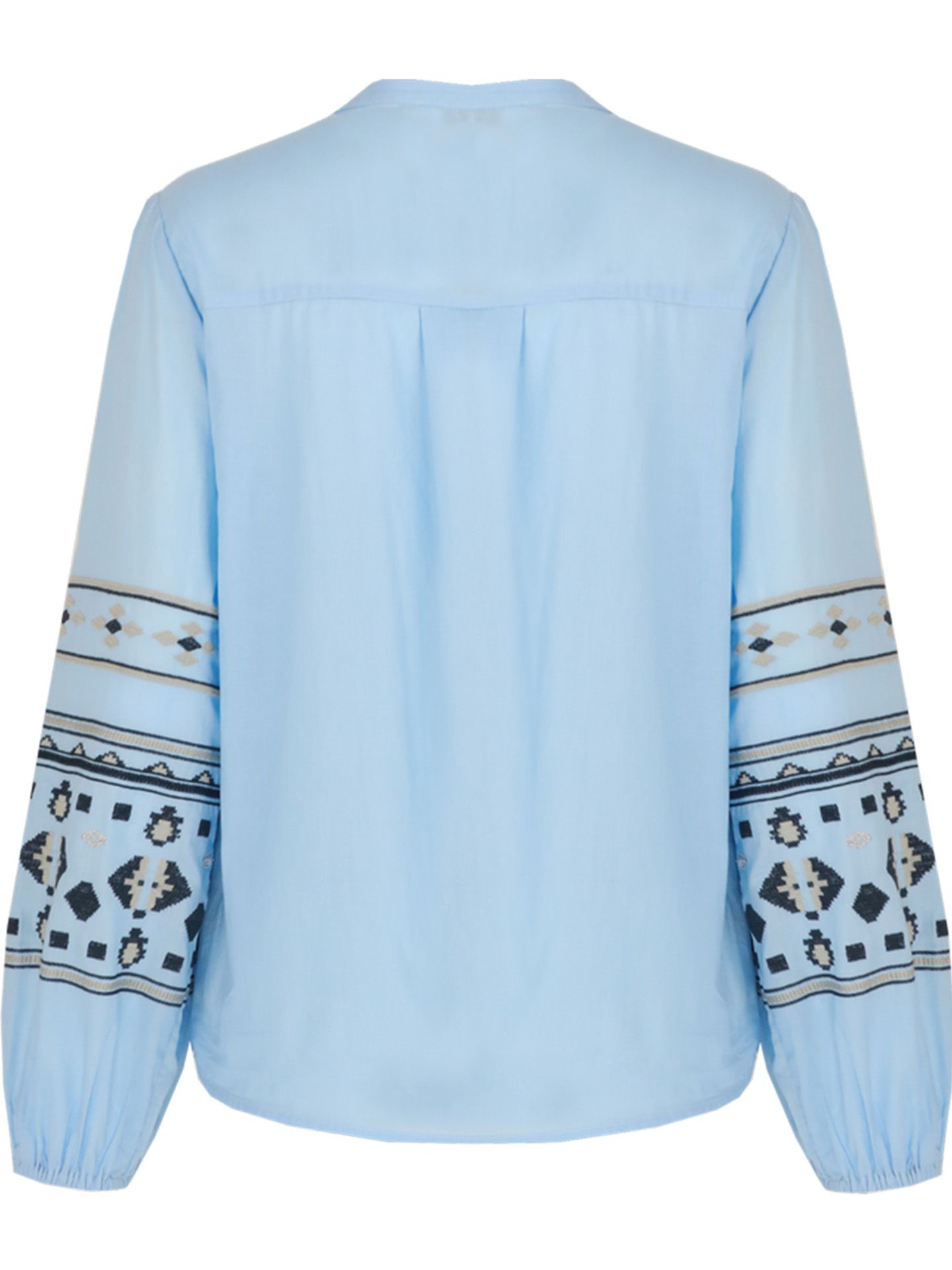 C&S The Label Blouse Cascade Blauw 00081088-1600