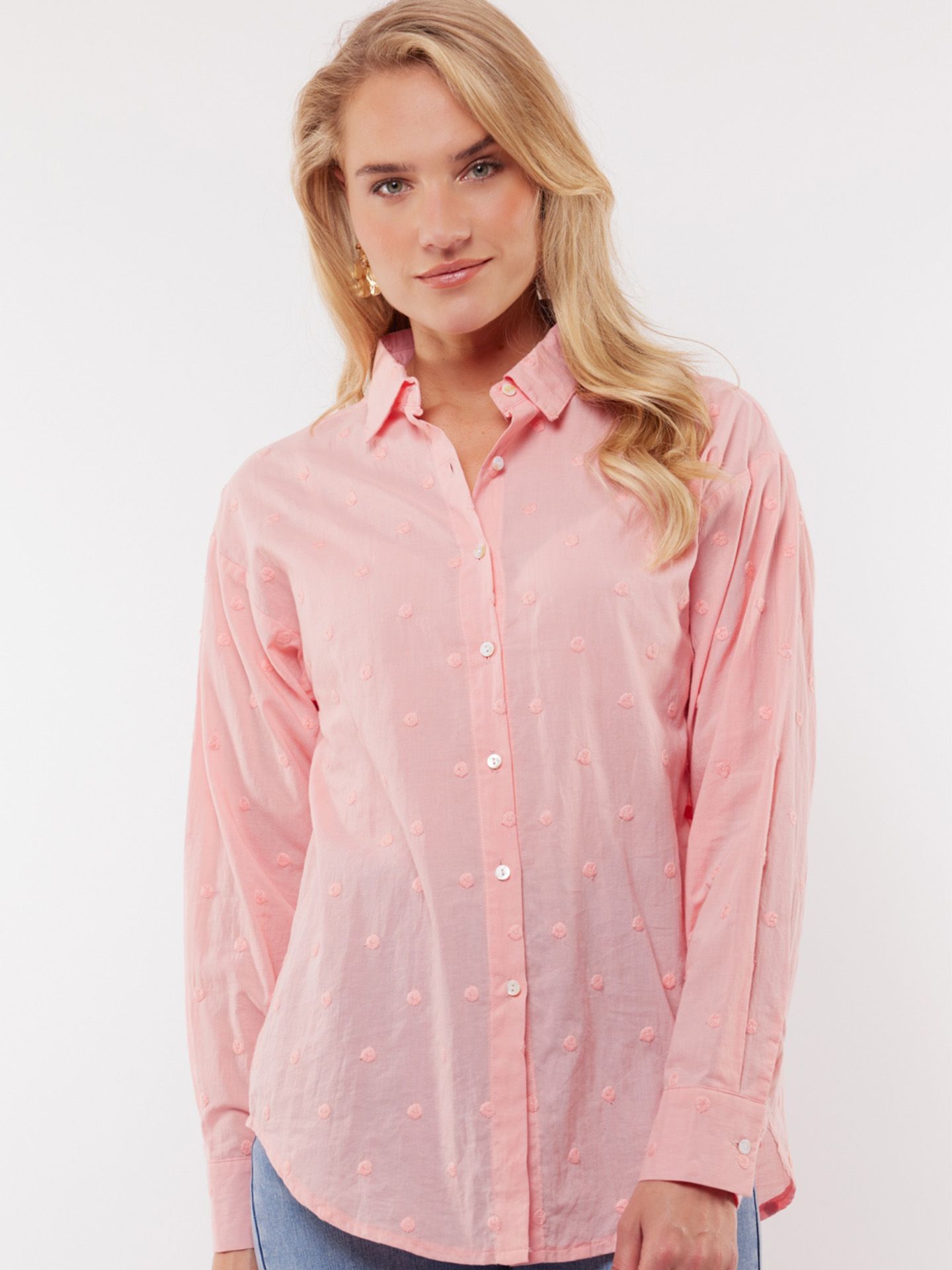 C&S The Label Blouse Eme Roze 00081090-3910