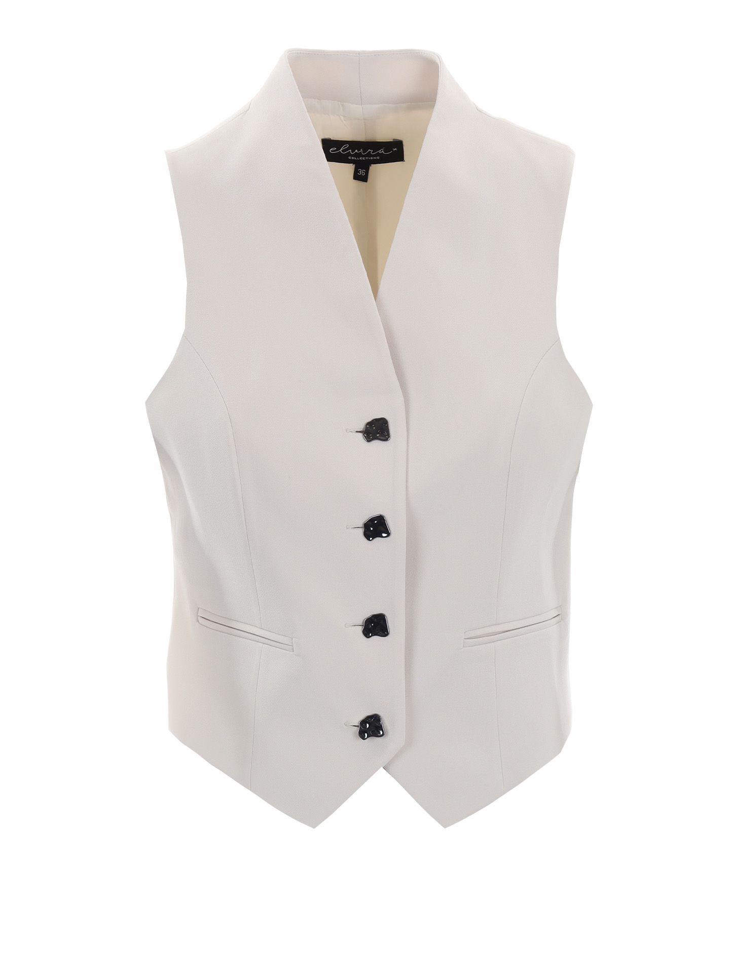 Elvira Collections Gilet Moise Off white 00081118-5050