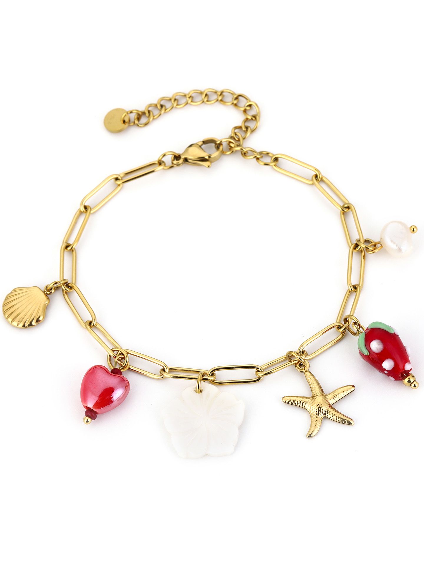 Schijvens mode Armband Lena Goud 00081126-2400