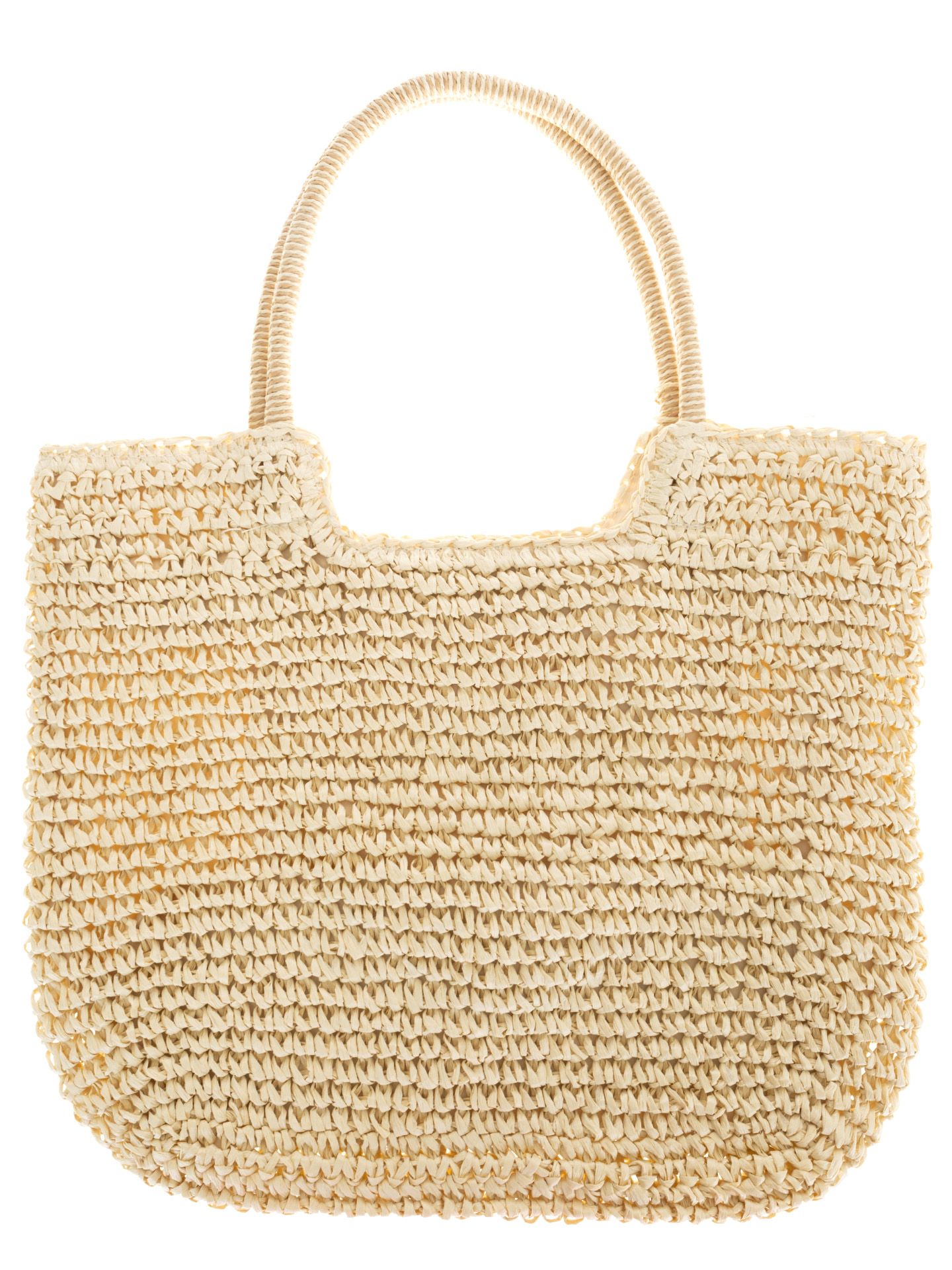 Schijvens mode Tas Riet Beige 00081138-5200