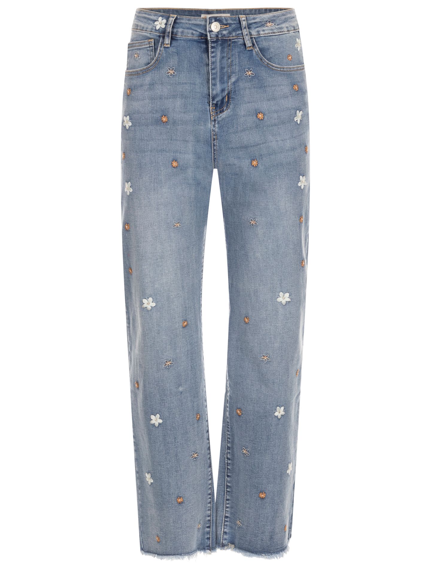 Maison Onado Jeans Hannah Blauw 00081161-800